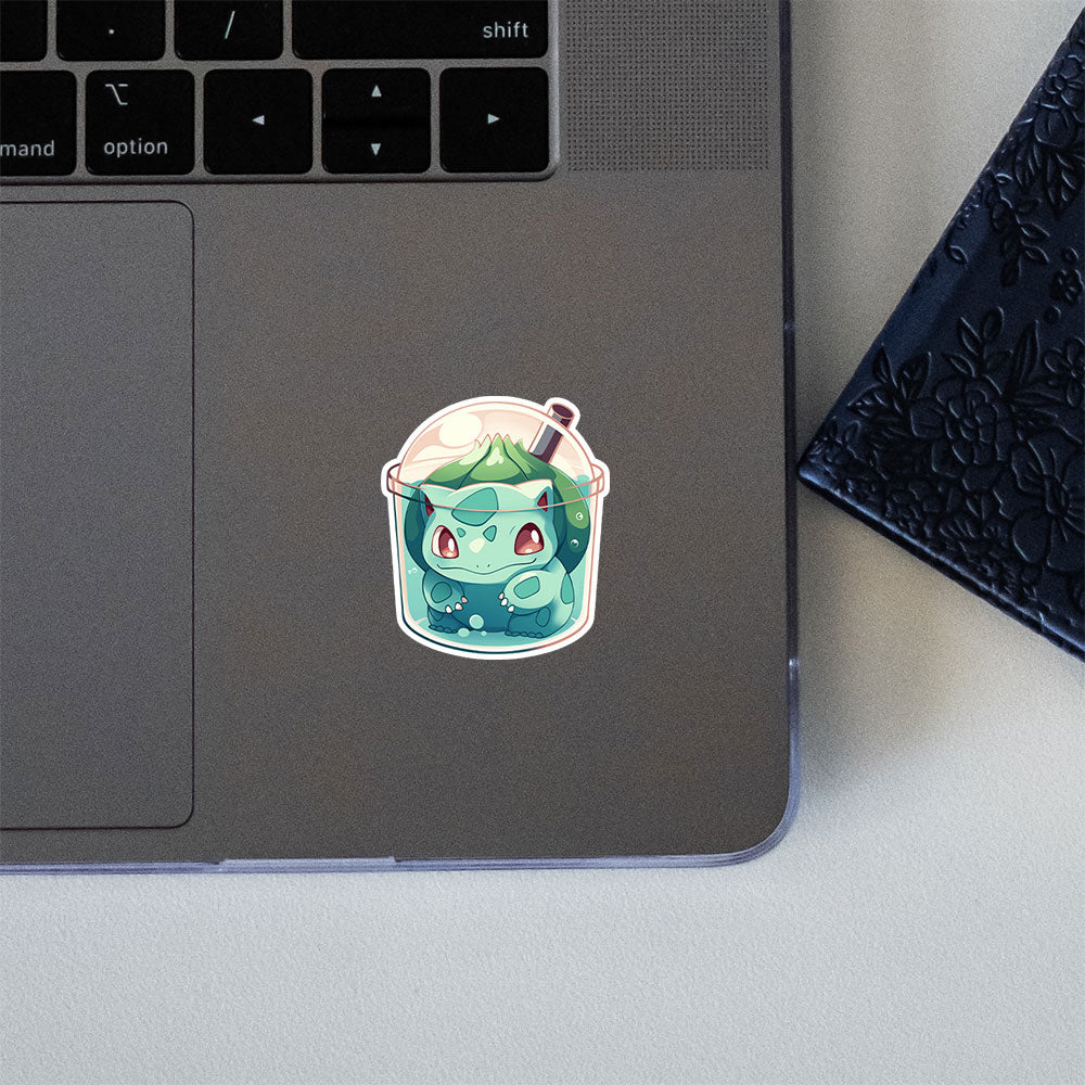 Bulbasaur Boba Unique Sticker