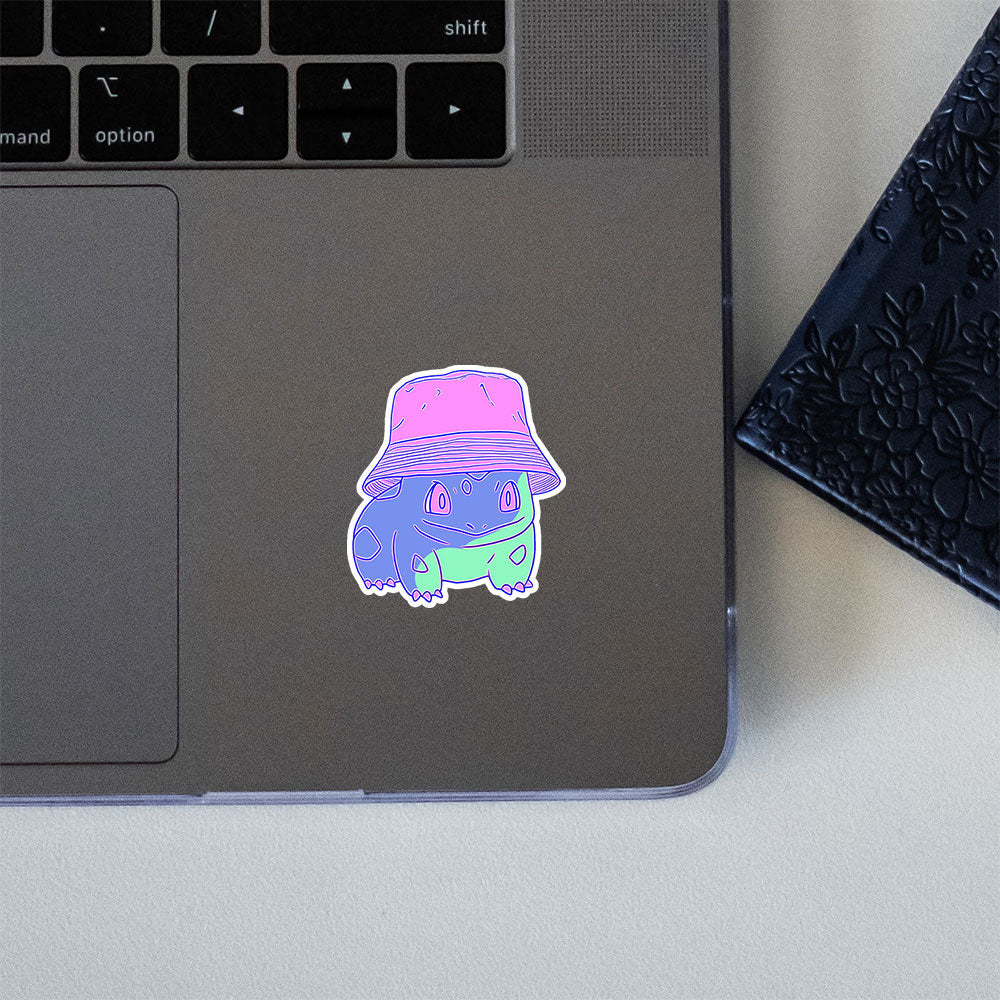 Bulbasaur Pastel Bucket Hat Kawaii Pokemon Sticker