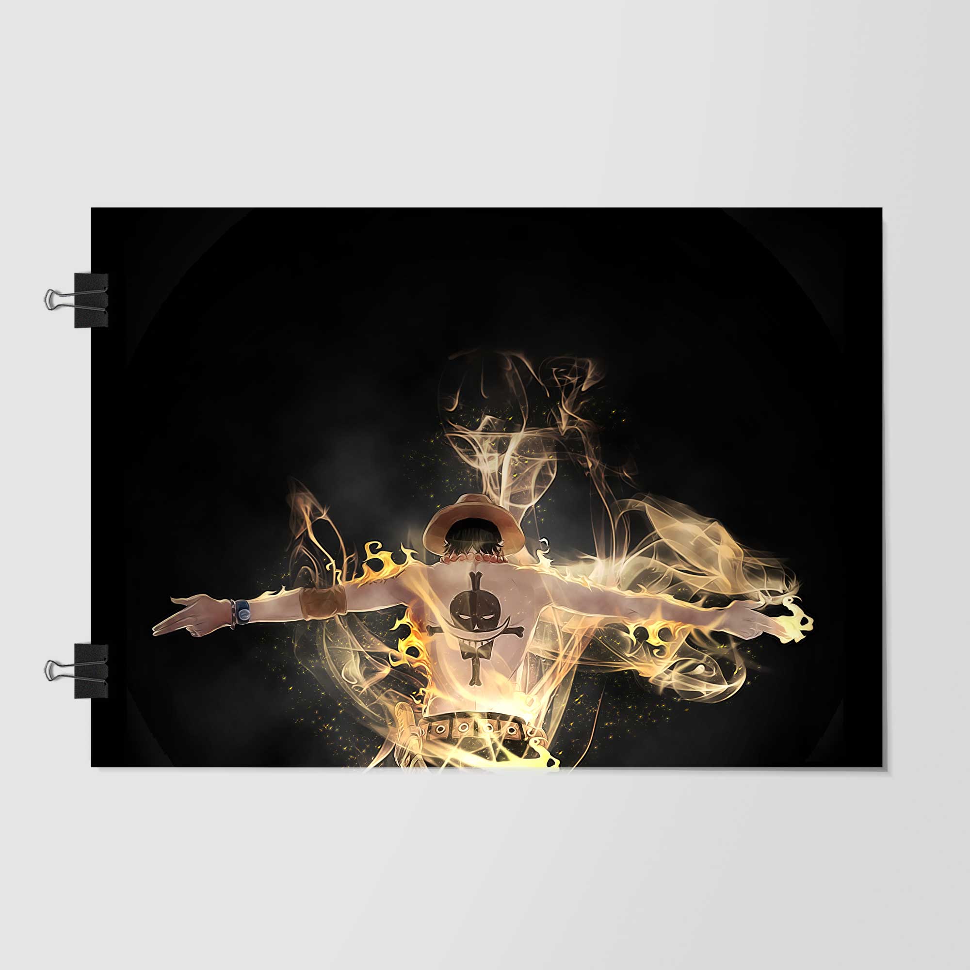 Burning Spirit of Ace Poster