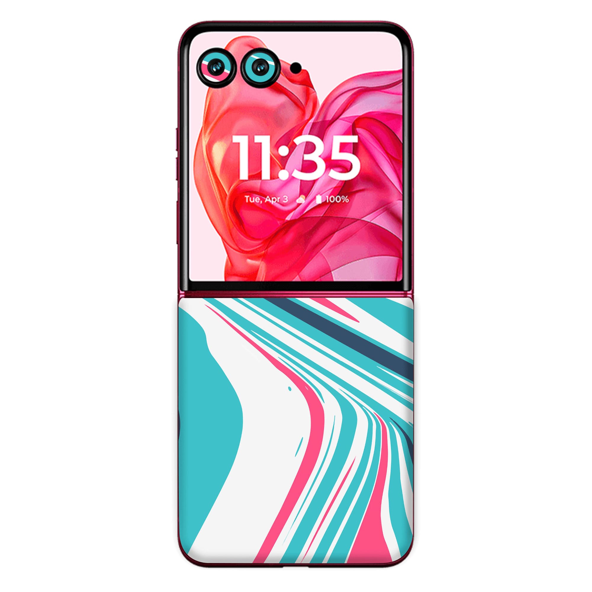 Moto Razr 50 Ultra (5G) Skins & Wraps (Only Back No Edge to Edge)