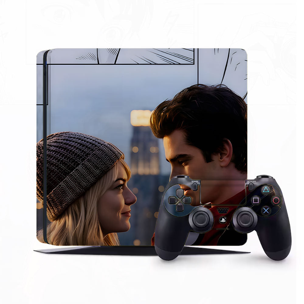Canvas Romance PlayStation 4 Slim Skins & Wraps