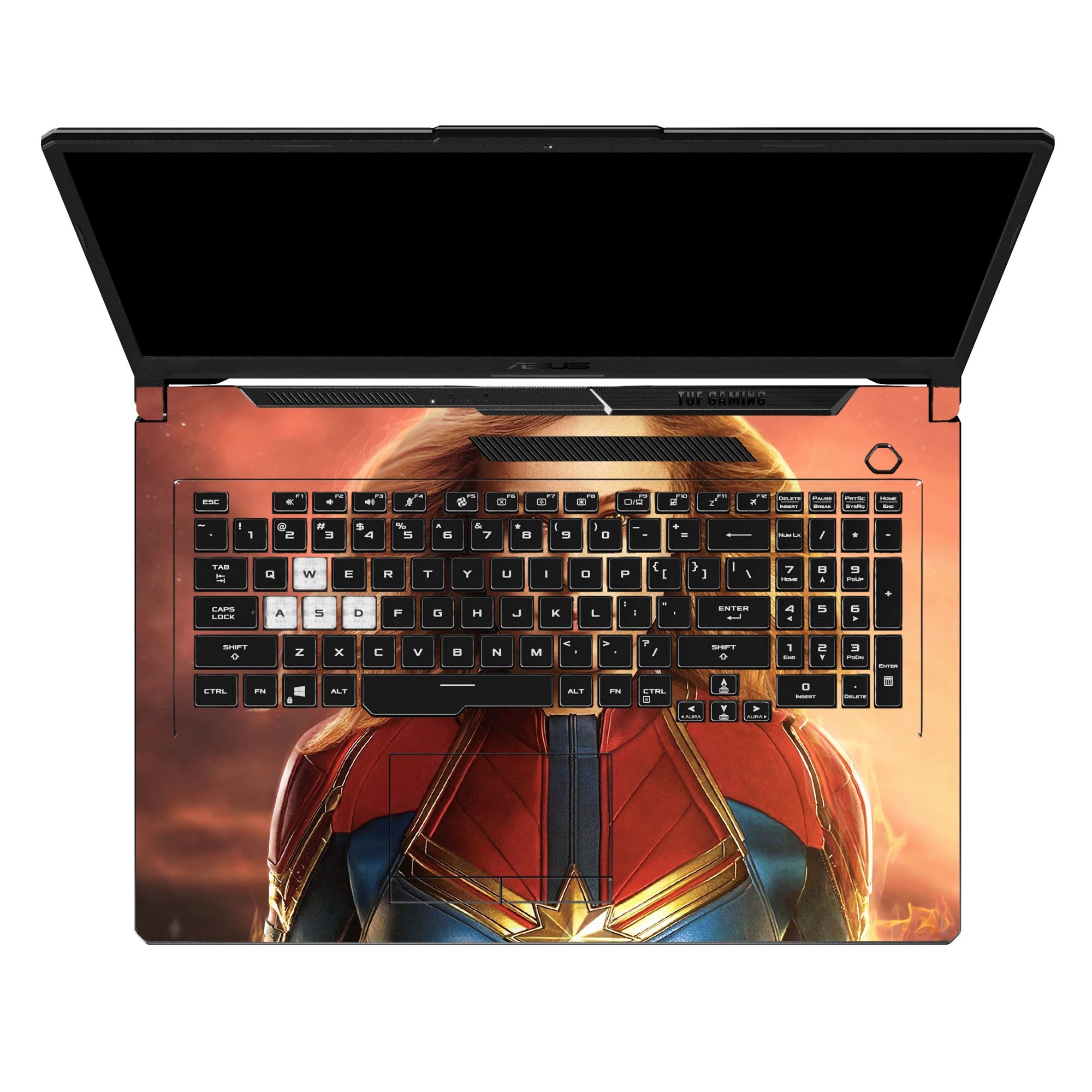 Captain Marvel Gold by Decalz