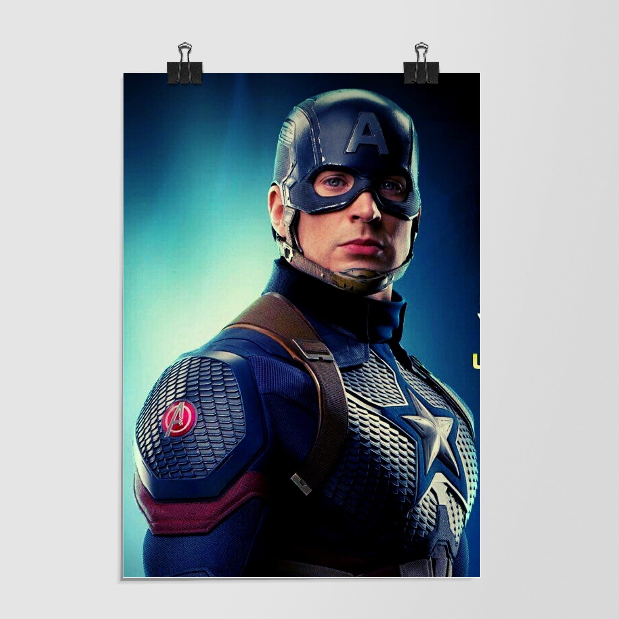 Captain America Black Action Pose by Decalz