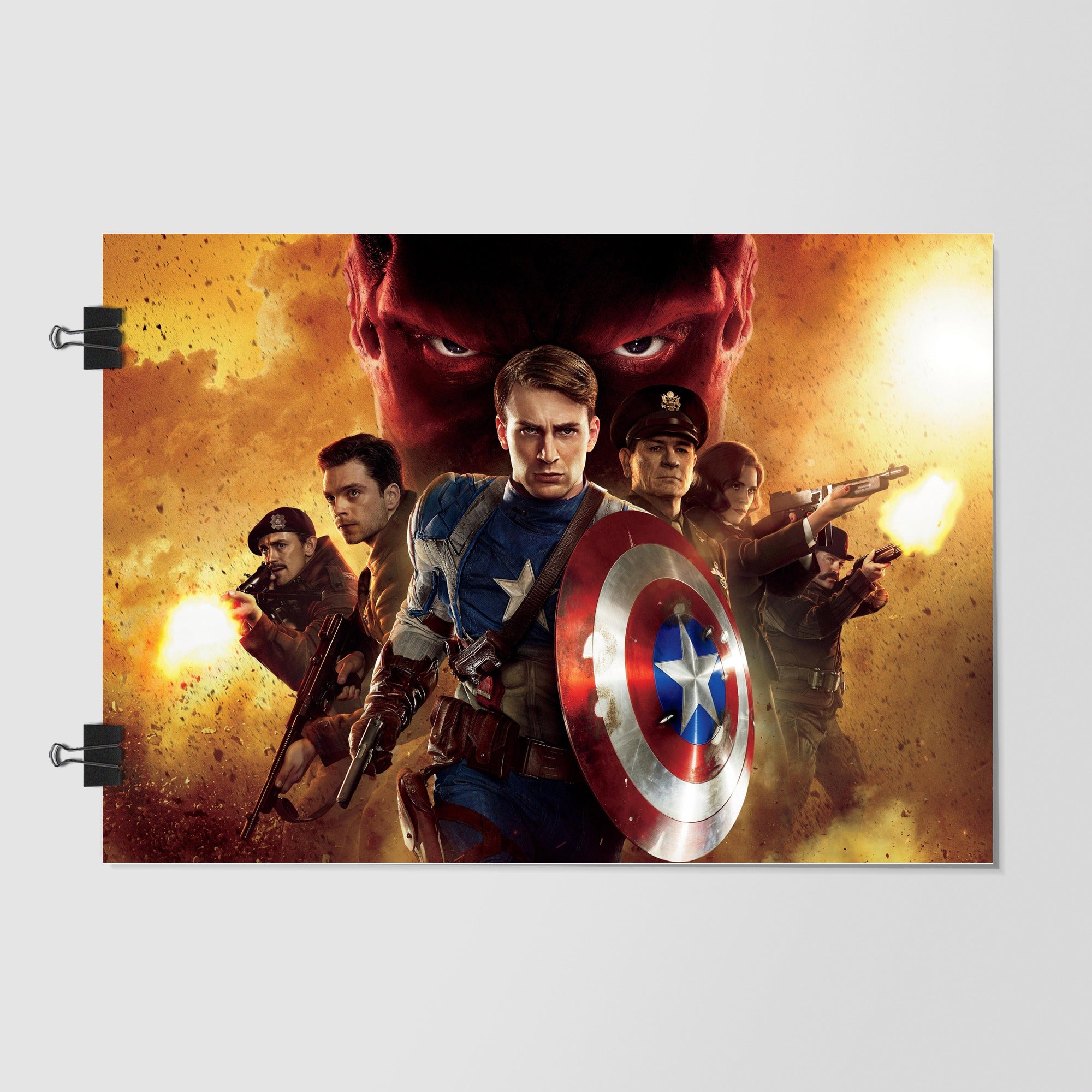 Captain America Black Alternate Cut by Decalz