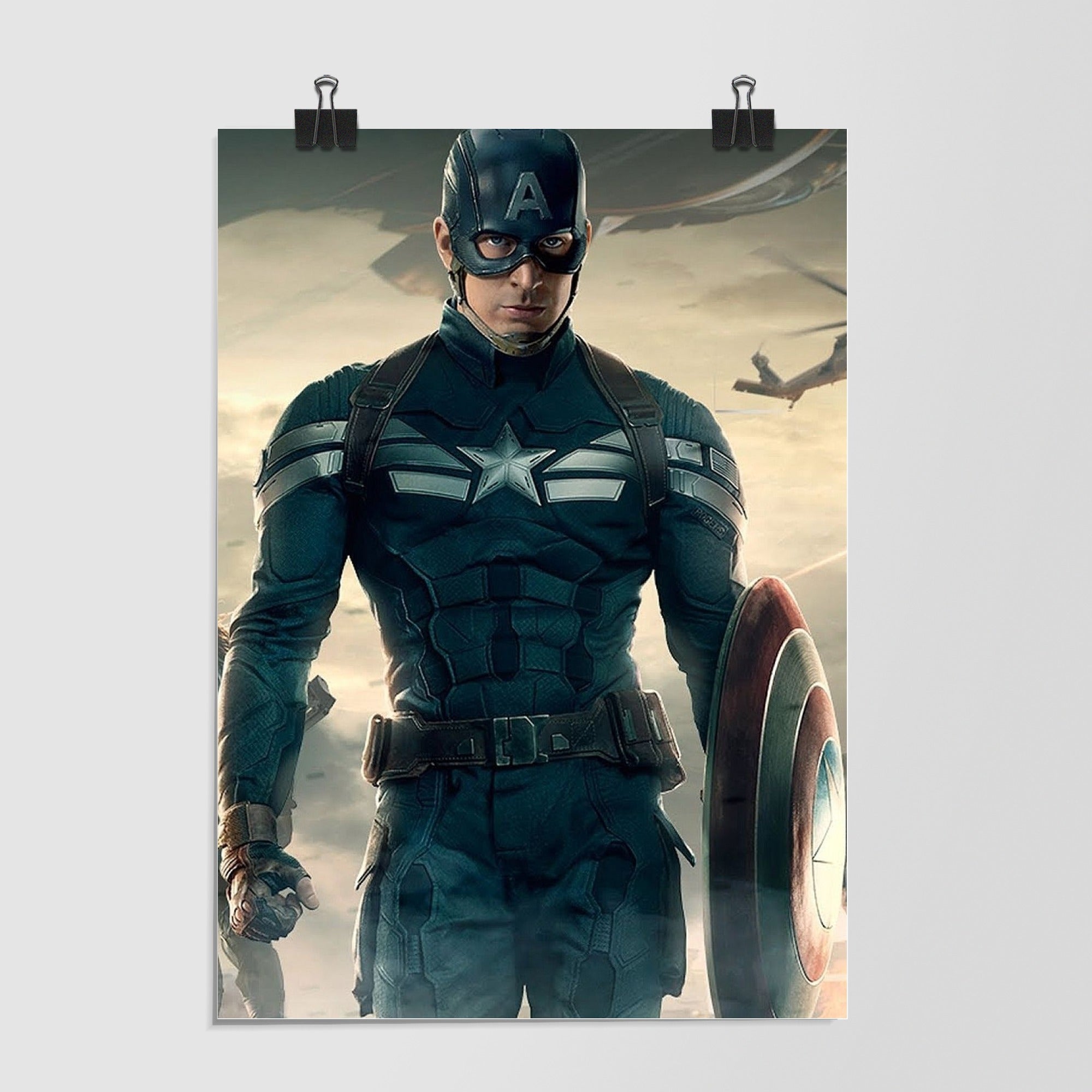 Captain America Brown Cinematic Glow by Decalz