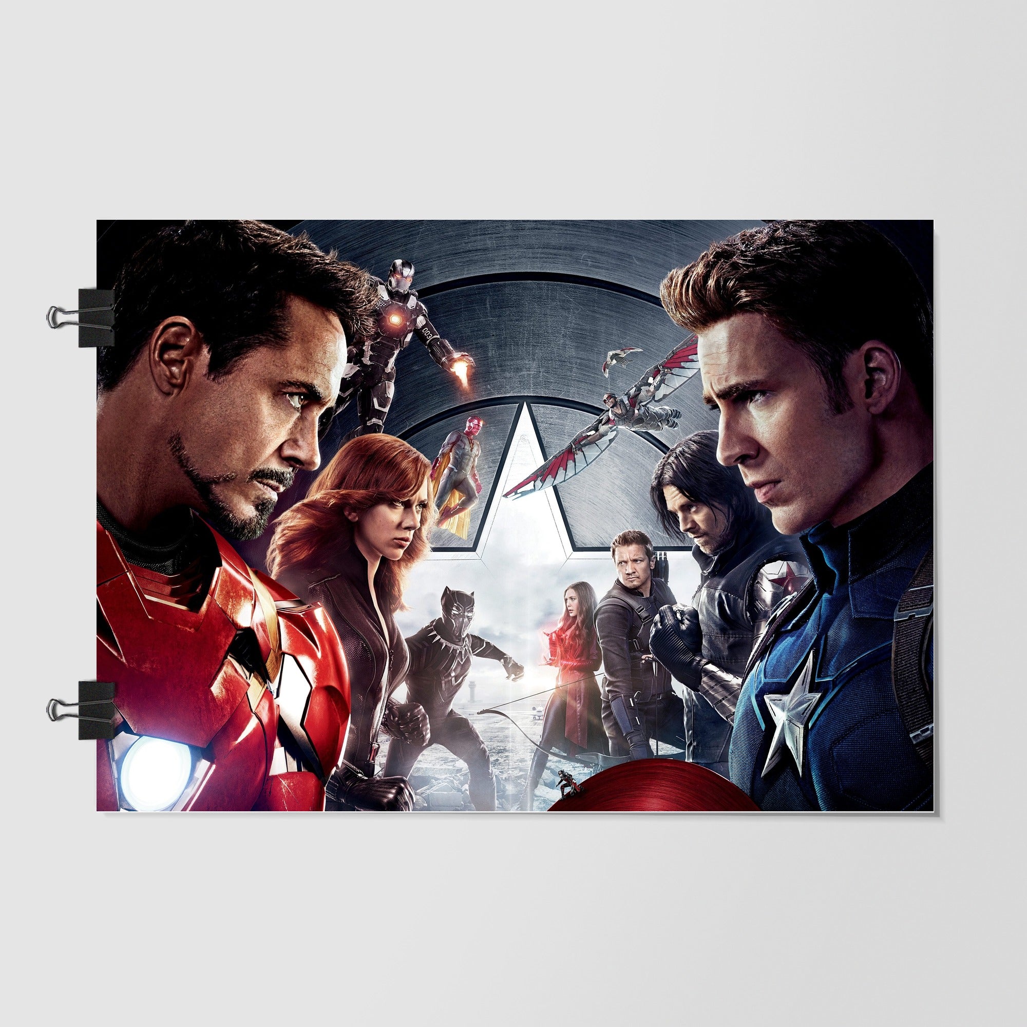 Captain America Civil War Black Cinematic Shot by Decalz