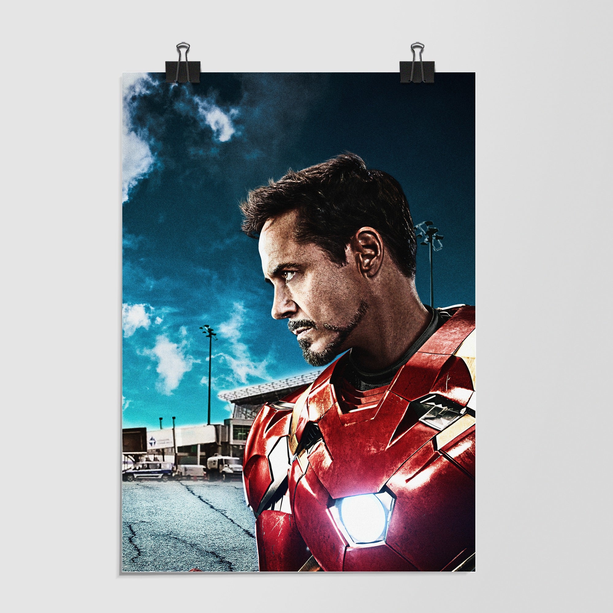 Captain America Civil War Black Side Profile by Decalz