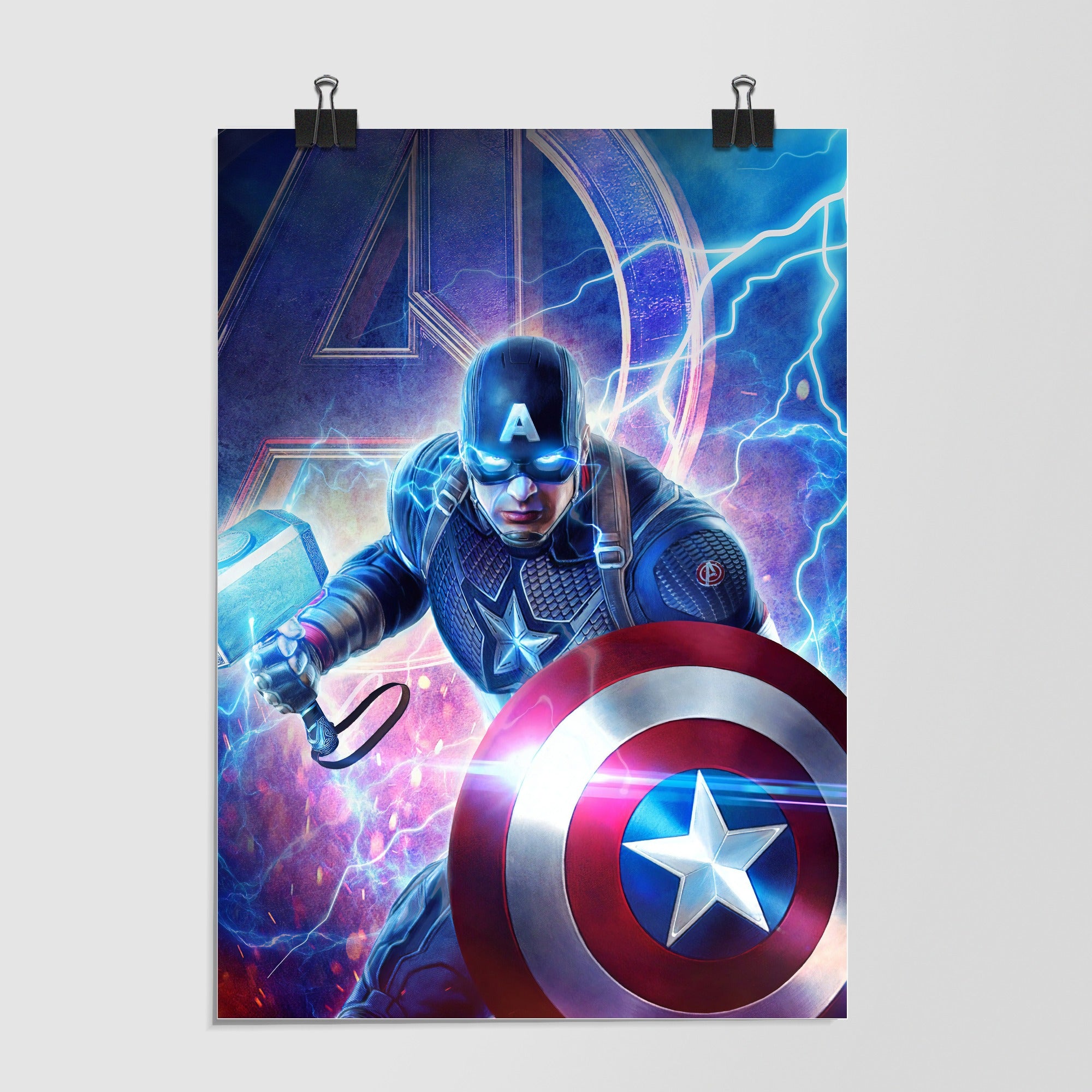 Captain America Shield Brown by Decalz