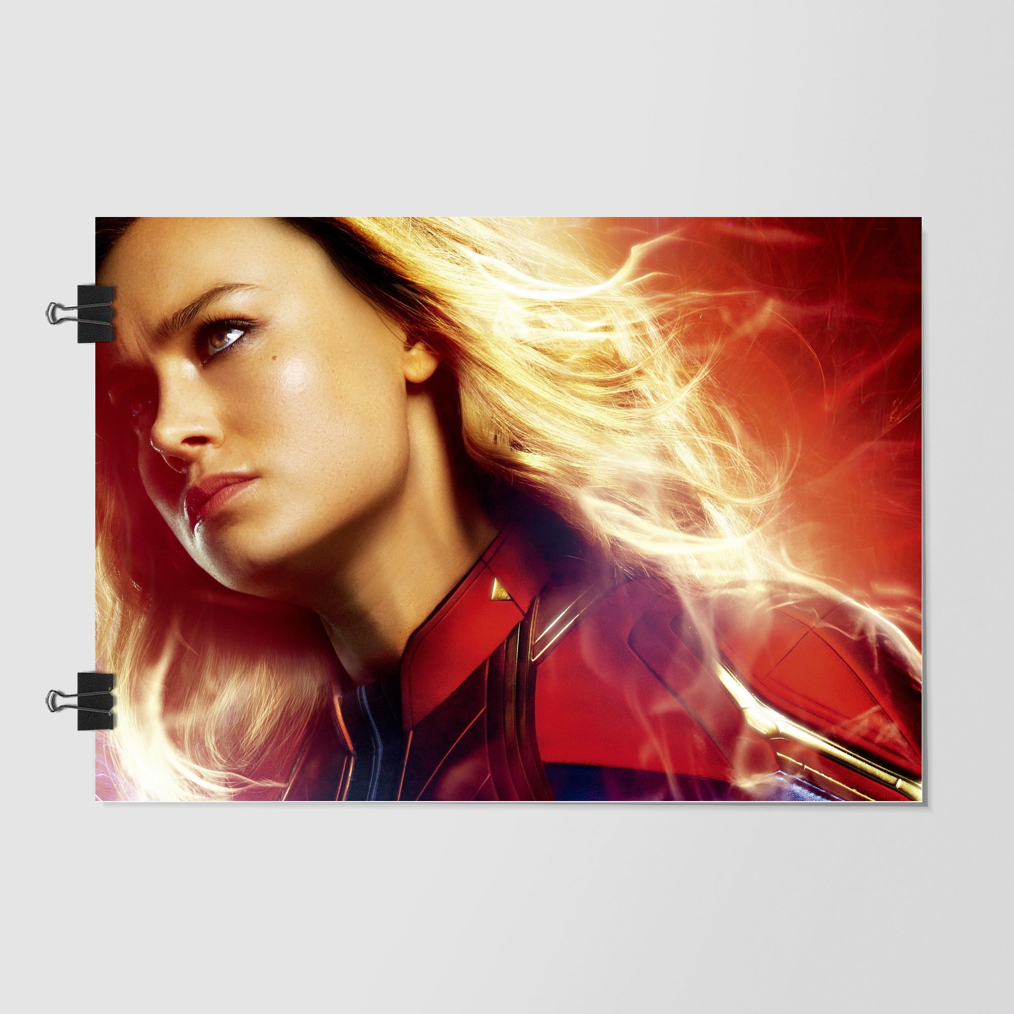 Captain Marvel Black by Decalz