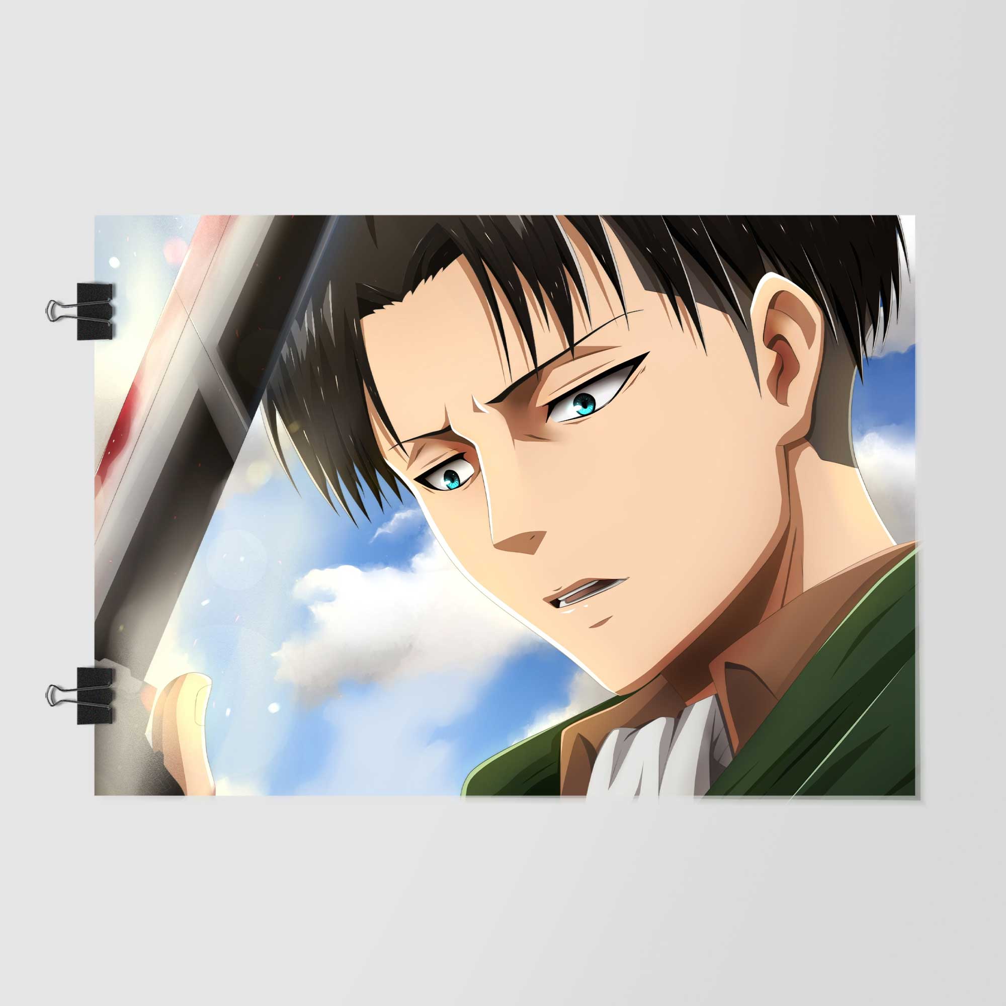 Captain’s Stern Gaze Poster