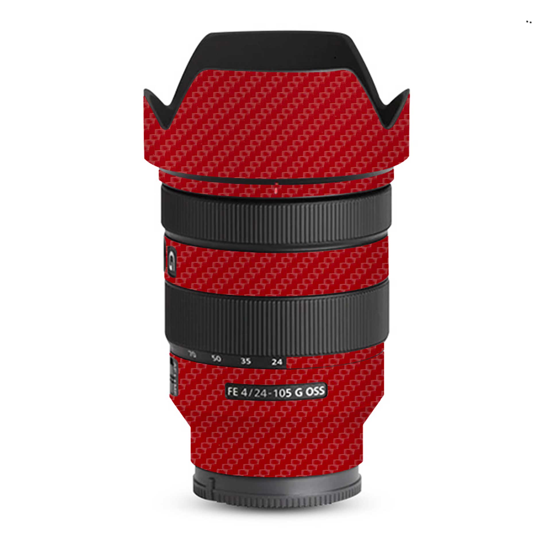 Carbon Red - Lens Skin