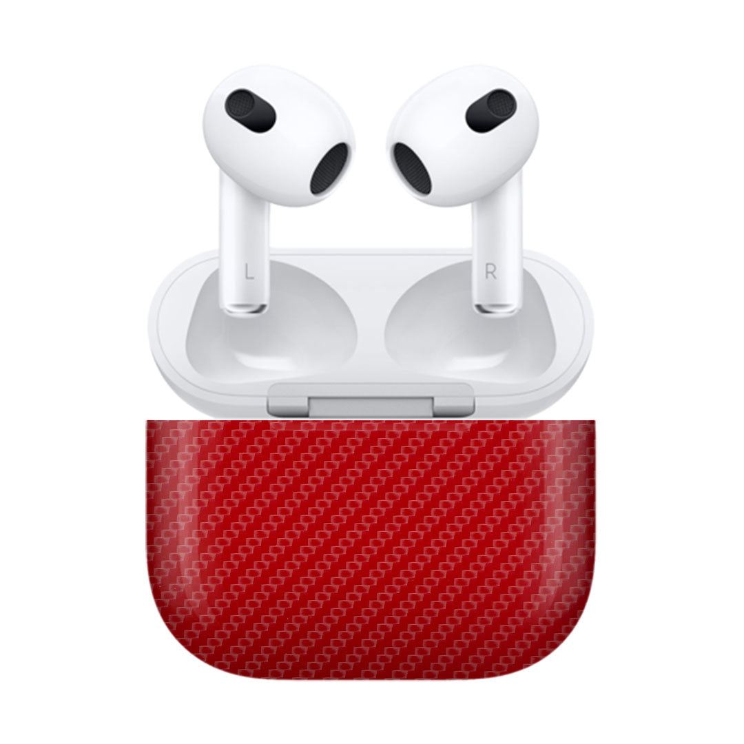 Airpods 3 Carbon Red skins