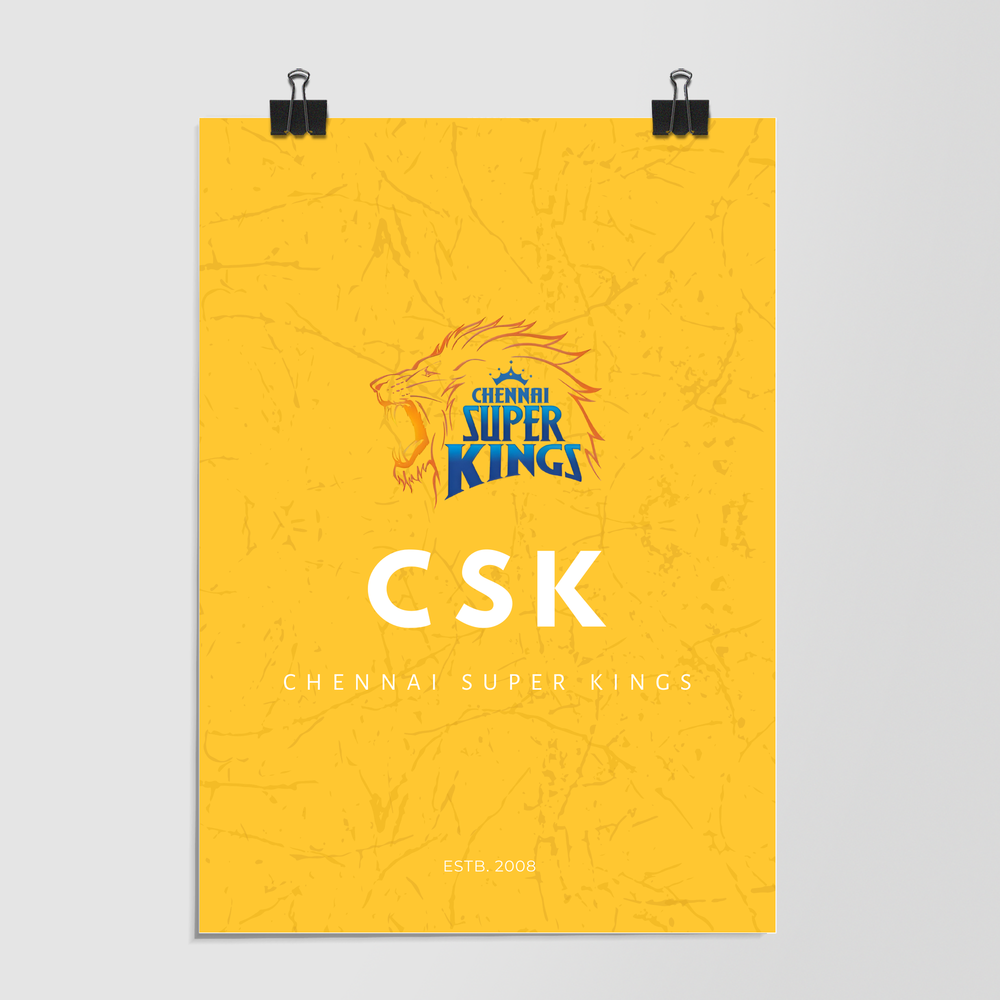 Chennai Super Kings Logo by Decalz