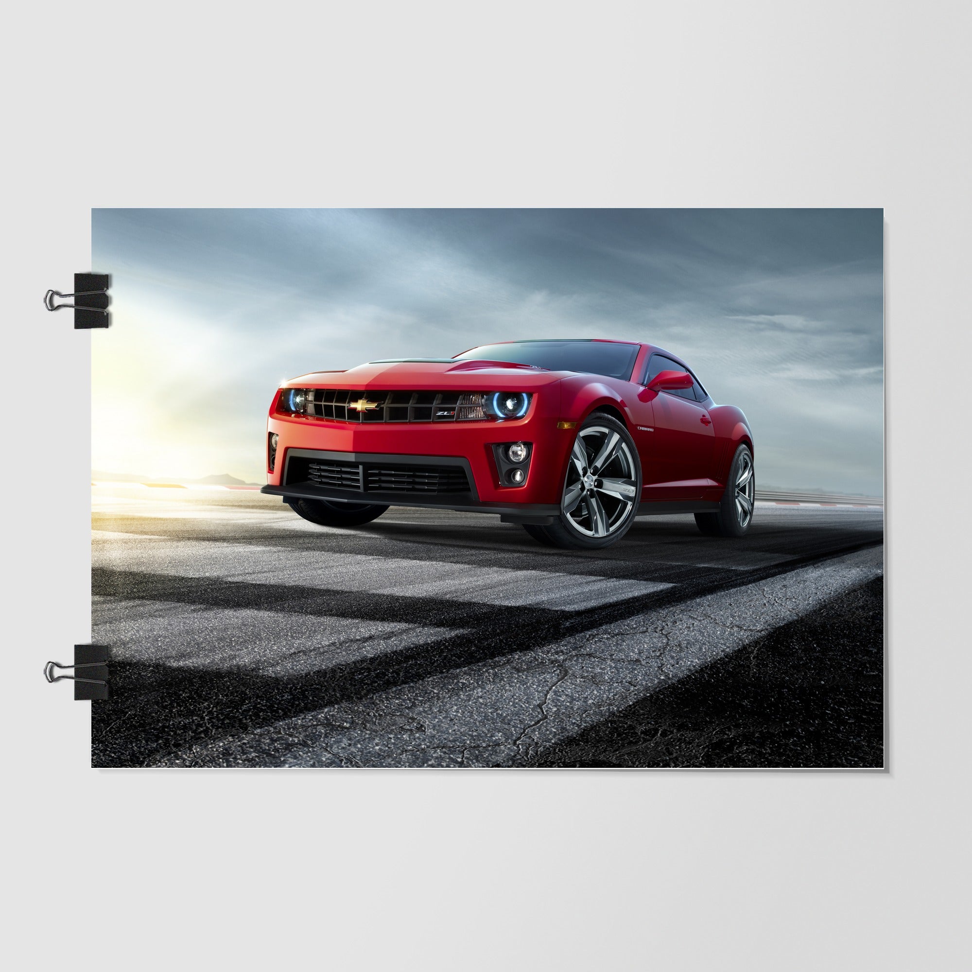 Chevrolet Camaro Zl1 Black by Decalz