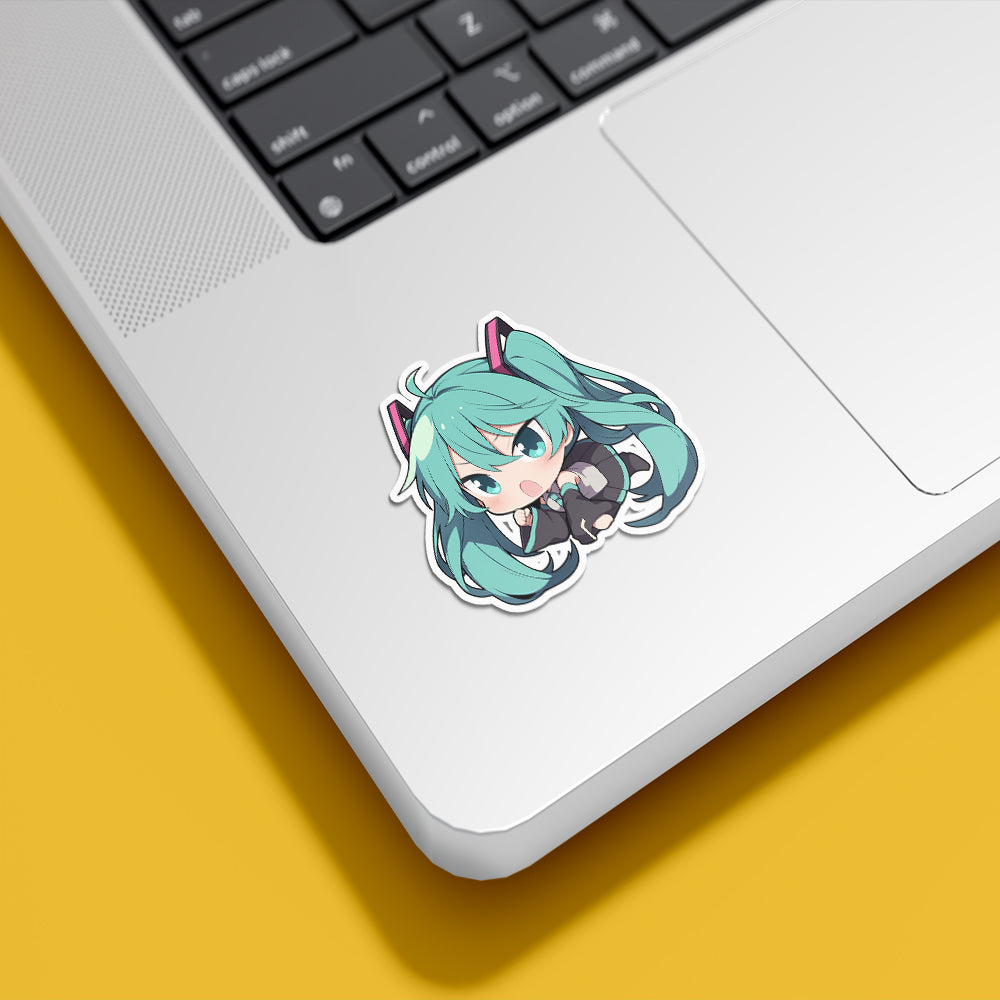 Chibi Hatsune Miku Vocaloid Cute Anime Sticker