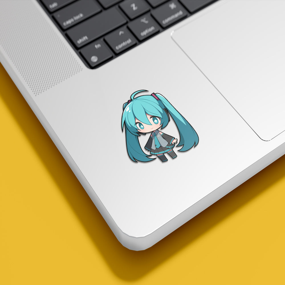 Chibi Hatsune Miku Vocaloid Sticker
