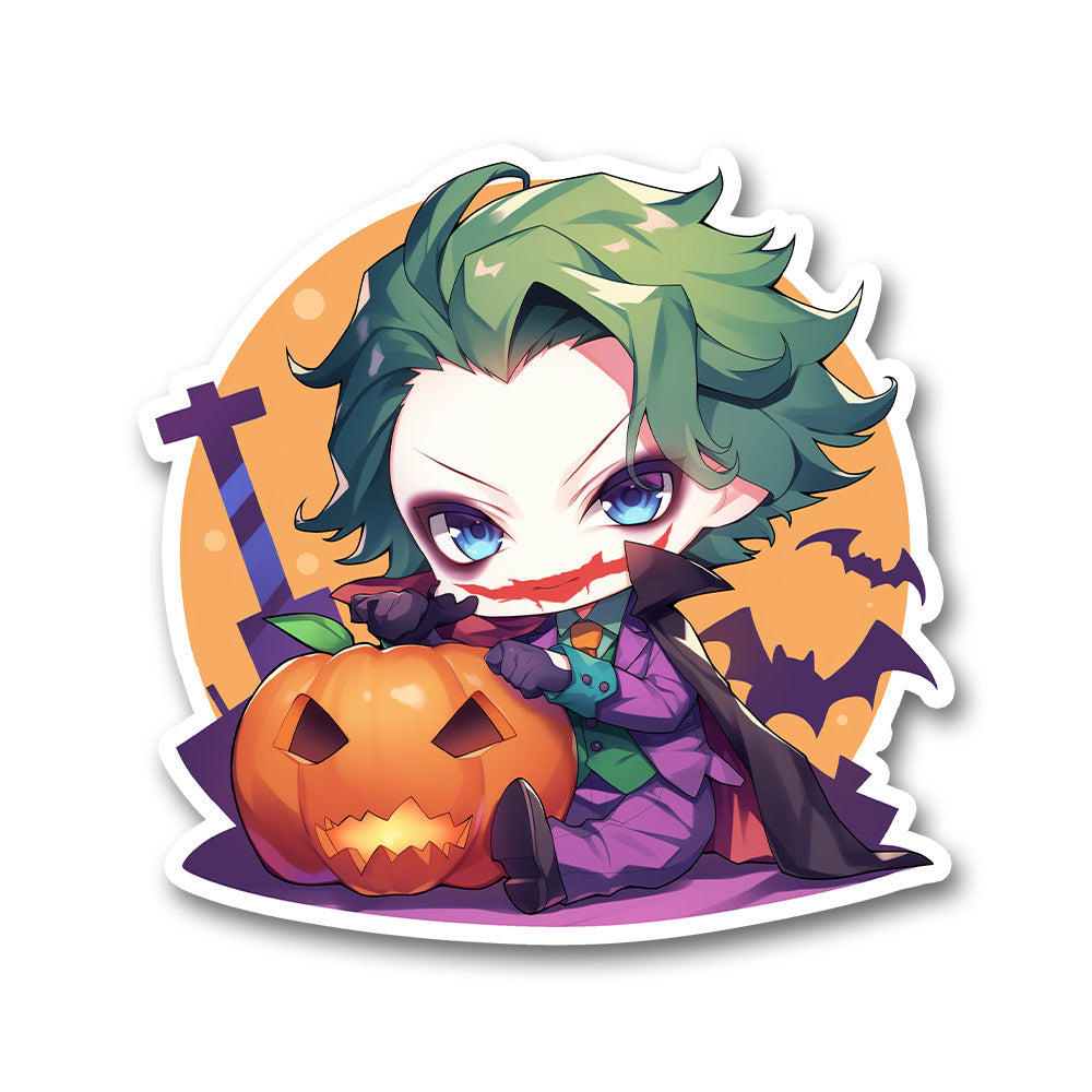 Chibi Joker Halloween Sticker