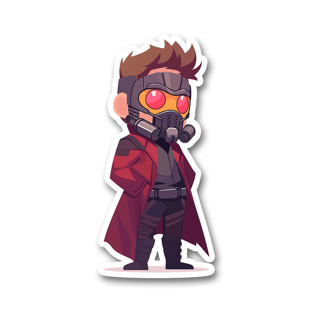 Chibi Star Lord Guardians Of The Galaxy Sticker