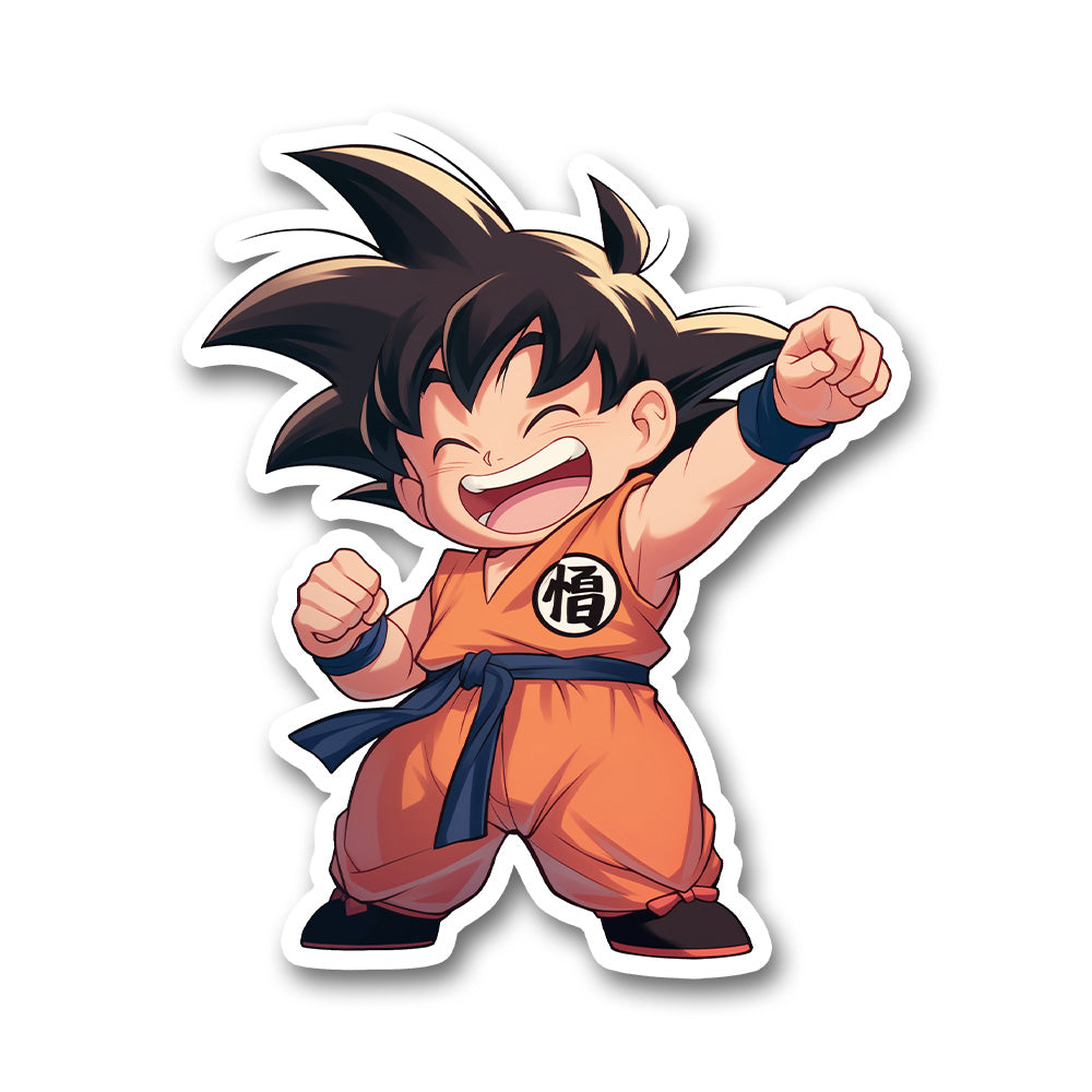 Chibi Goku Dragon Ball Sticker