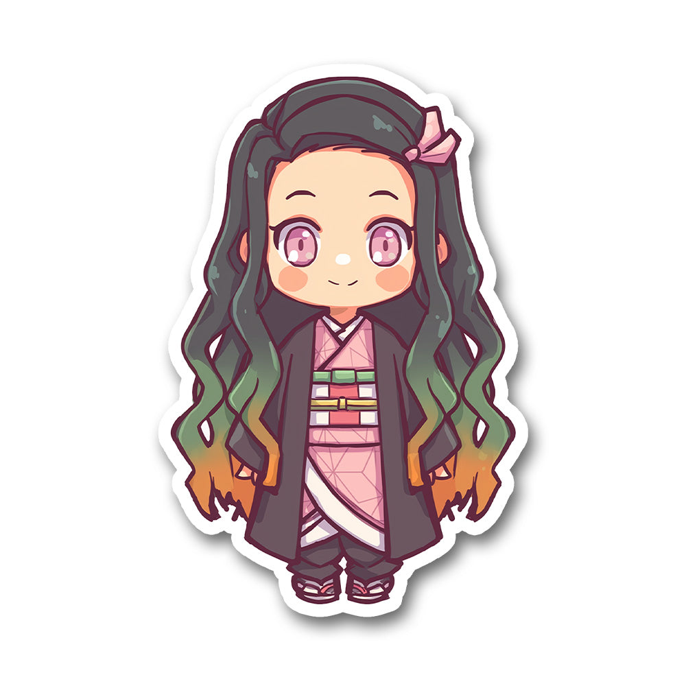 Chibi Nezuko Cute Anime Sticker