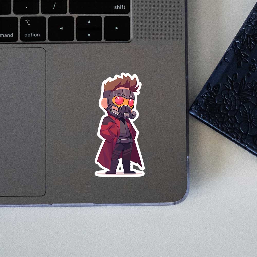 Chibi Star Lord Guardians Of The Galaxy Sticker