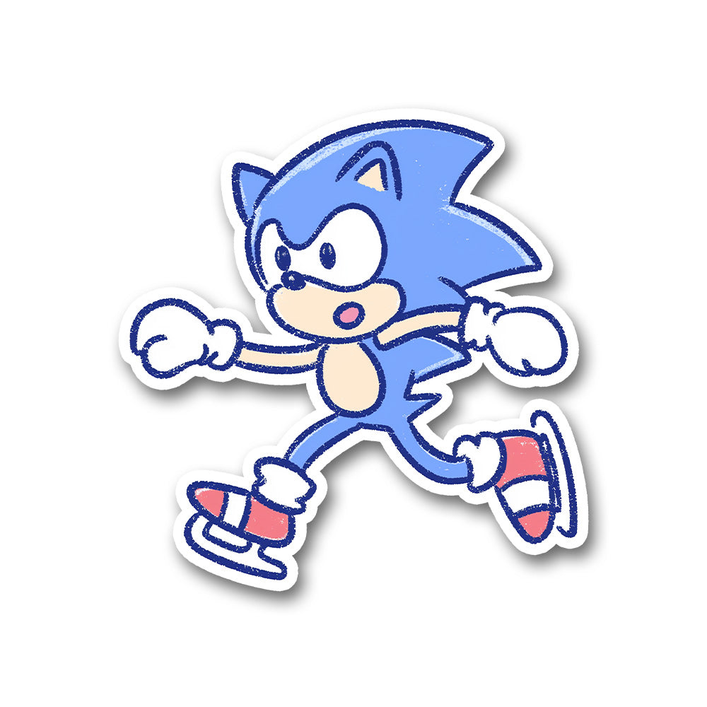 Christmas Sonic Winter Sticker