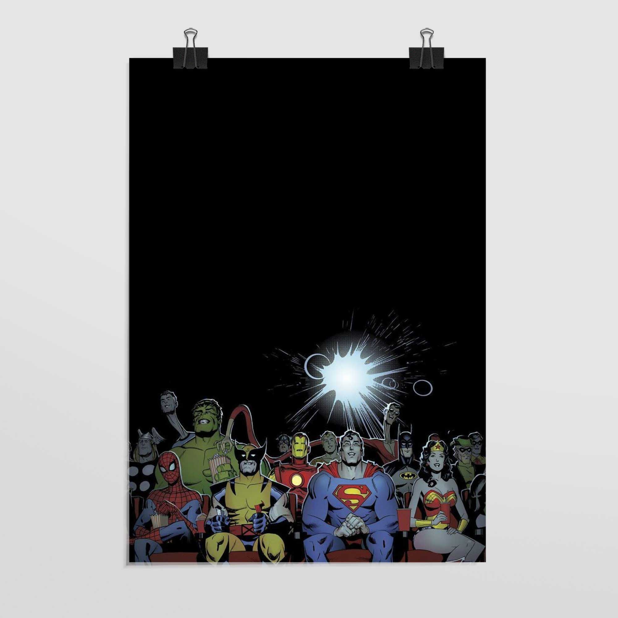 Cinematic Crossover Poster