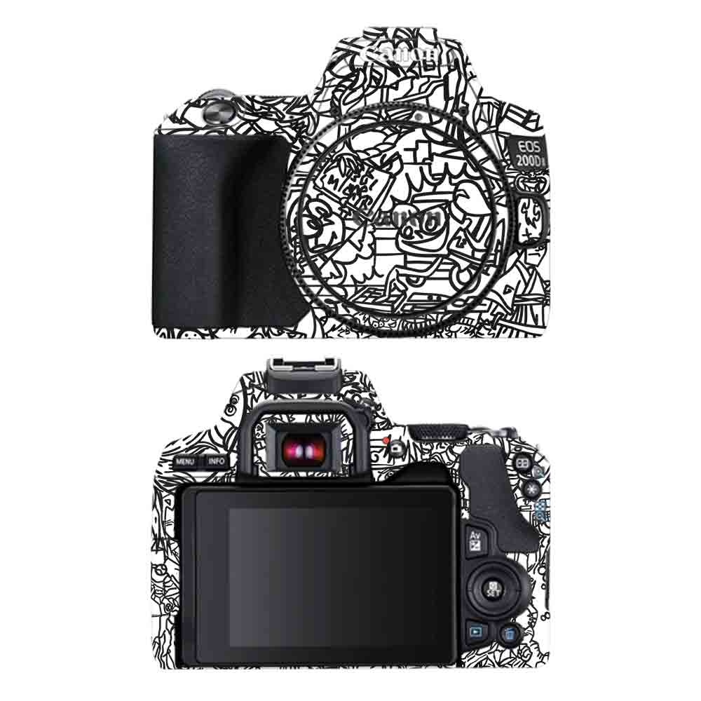 Canon 200D Mark II Camera Skins & Wraps