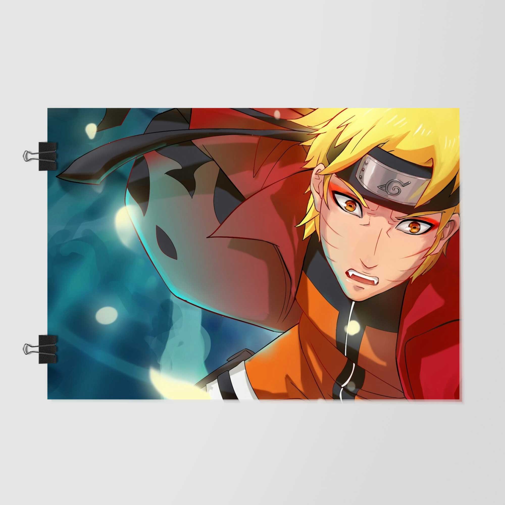 Close Up Uzumaki Poster