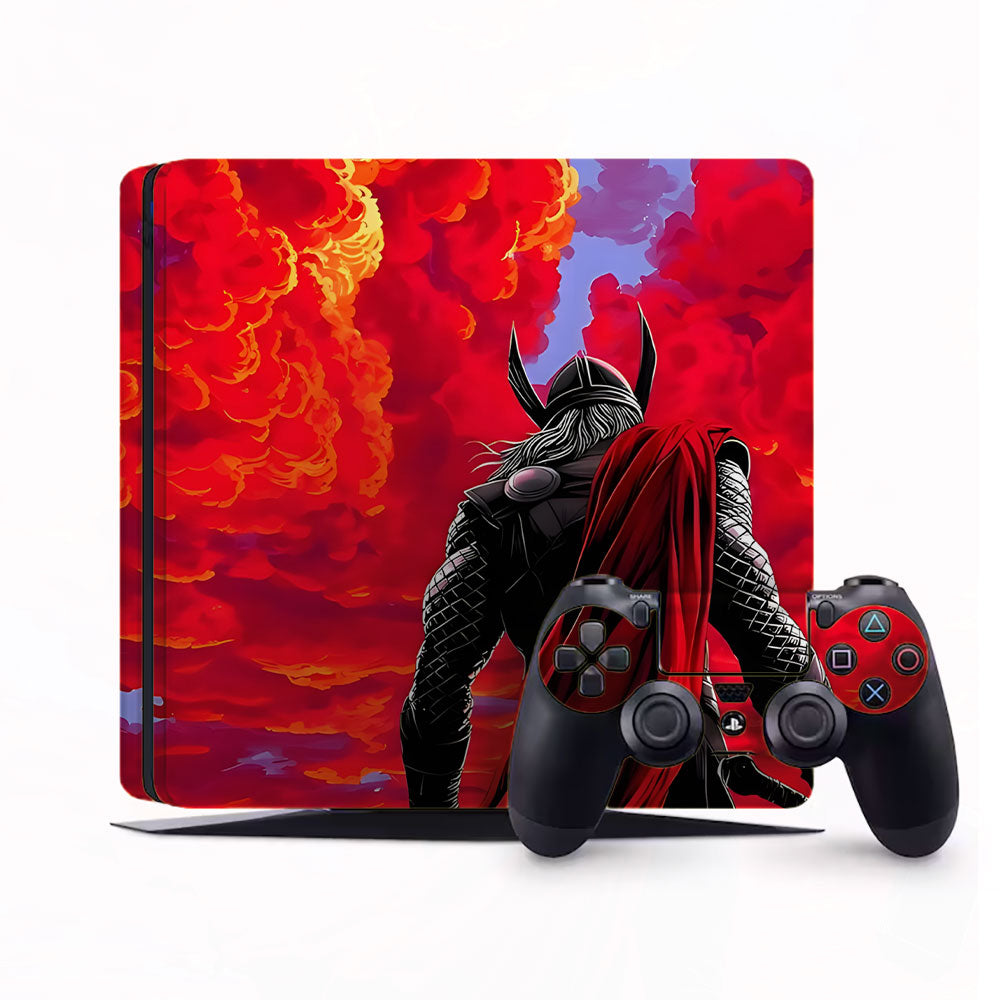 Cloud Of War PlayStation 4 Slim Skins & Wraps