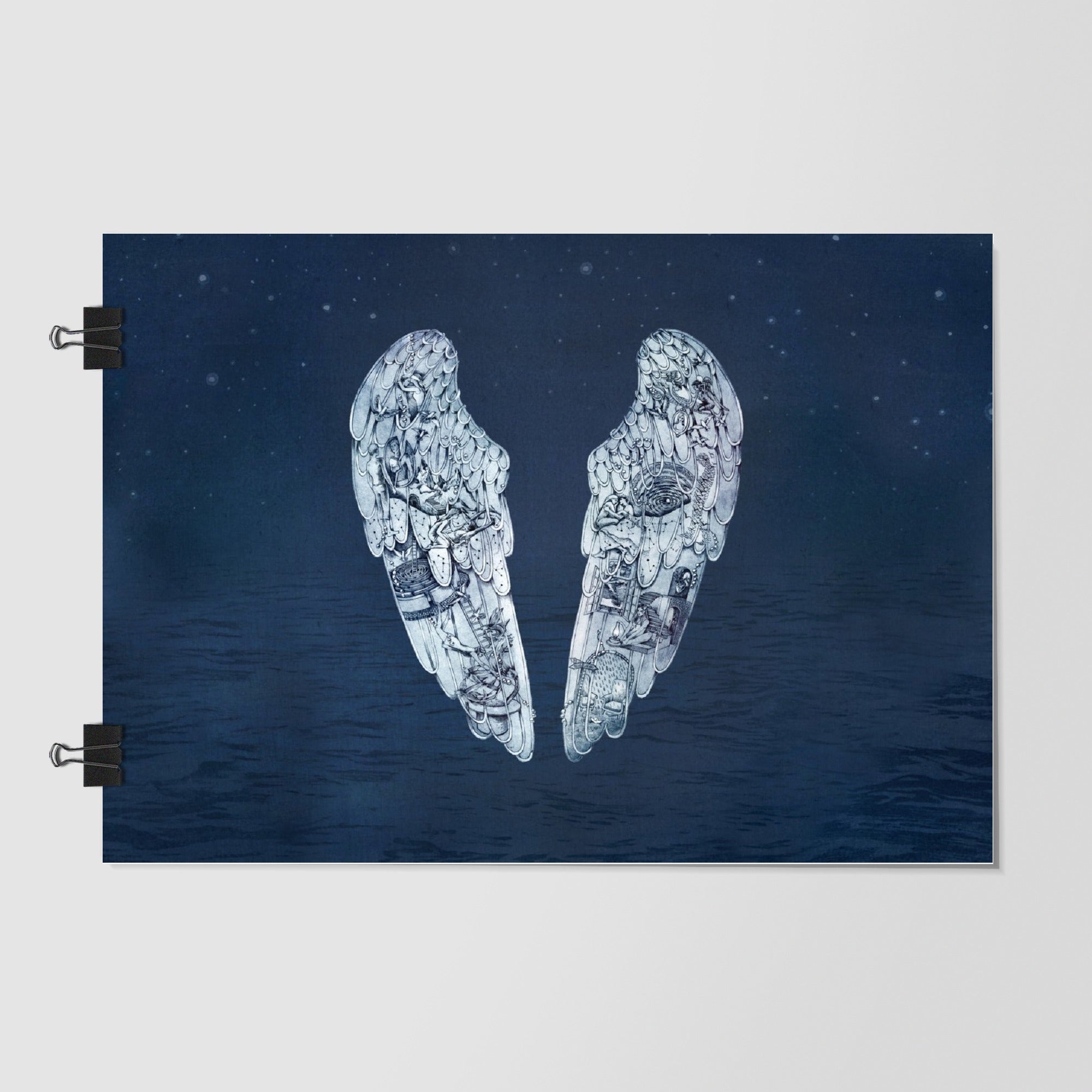 Coldplay Navy Rock Band Concert Scene by Decalz