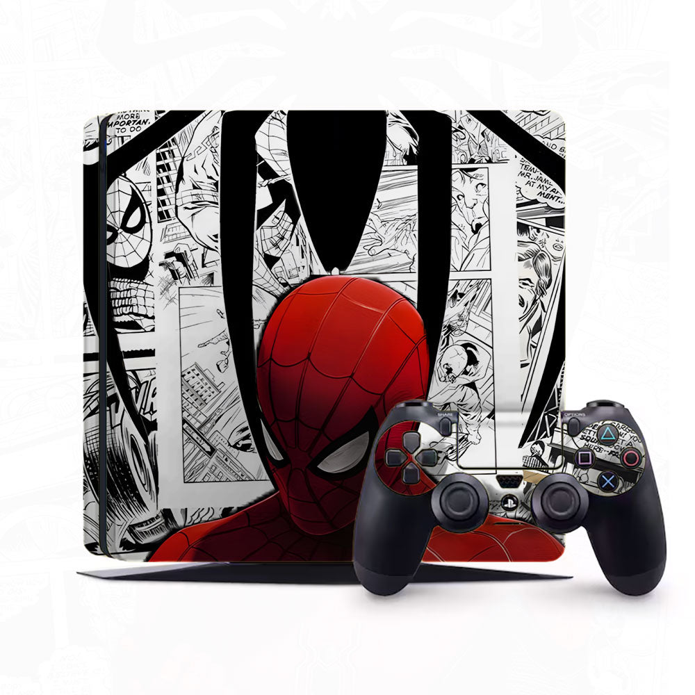 Comic Hero PlayStation 4 Slim Skins & Wraps
