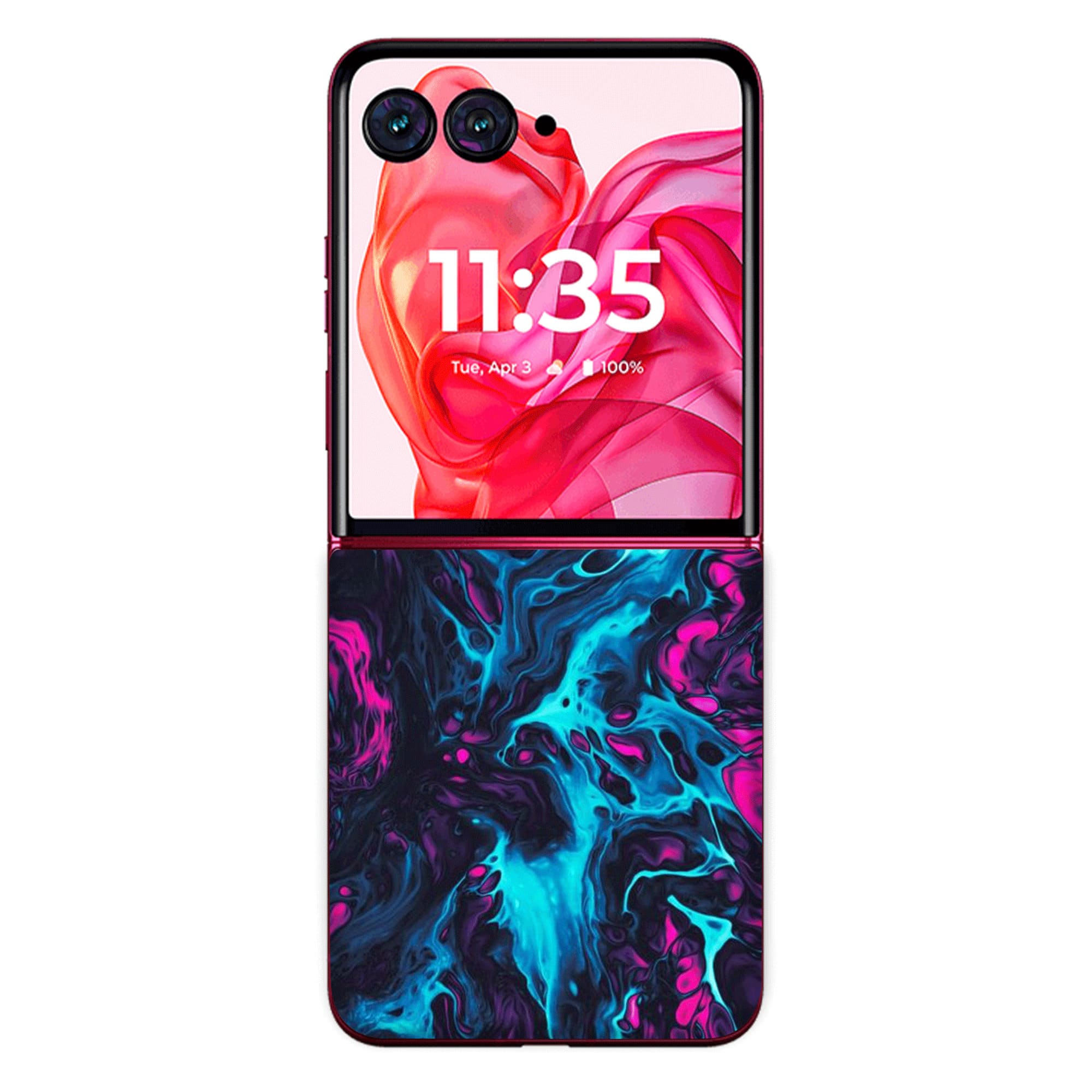 Moto Razr 50 Ultra (5G) Skins & Wraps (Only Back No Edge to Edge)