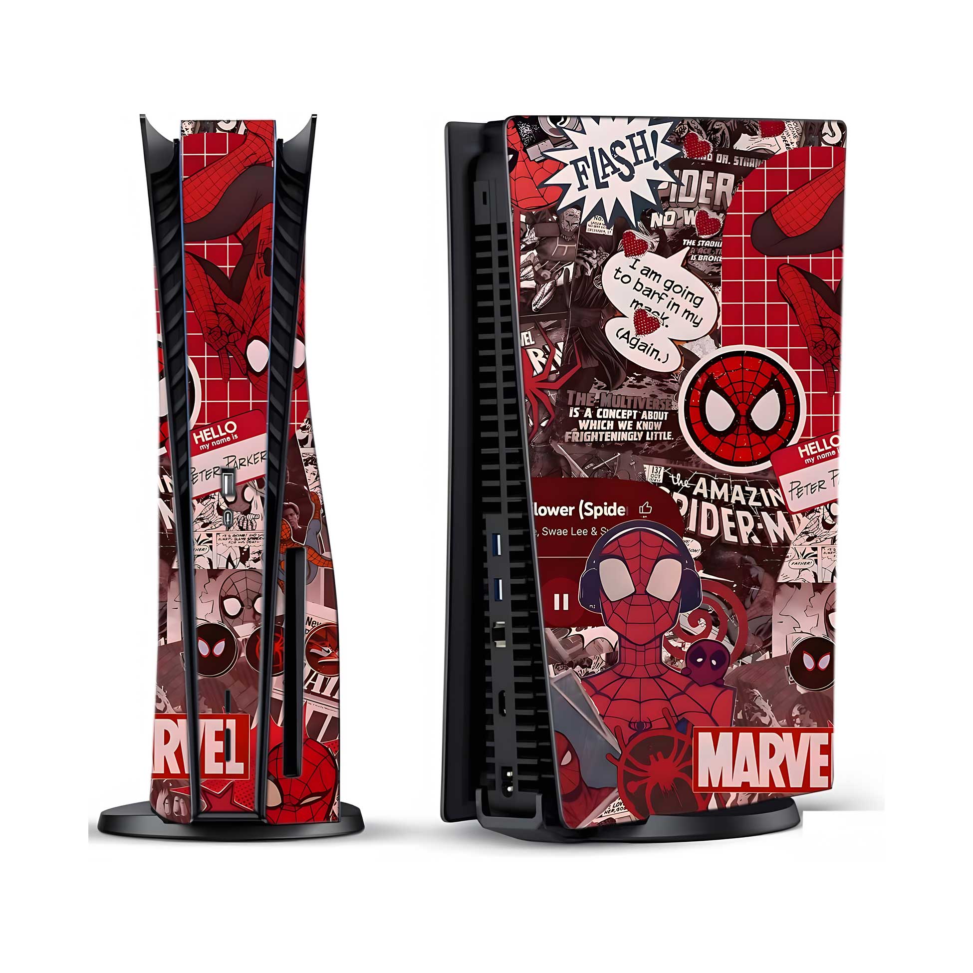 Comic Vault PlayStation 5 Fat Skins & Wraps