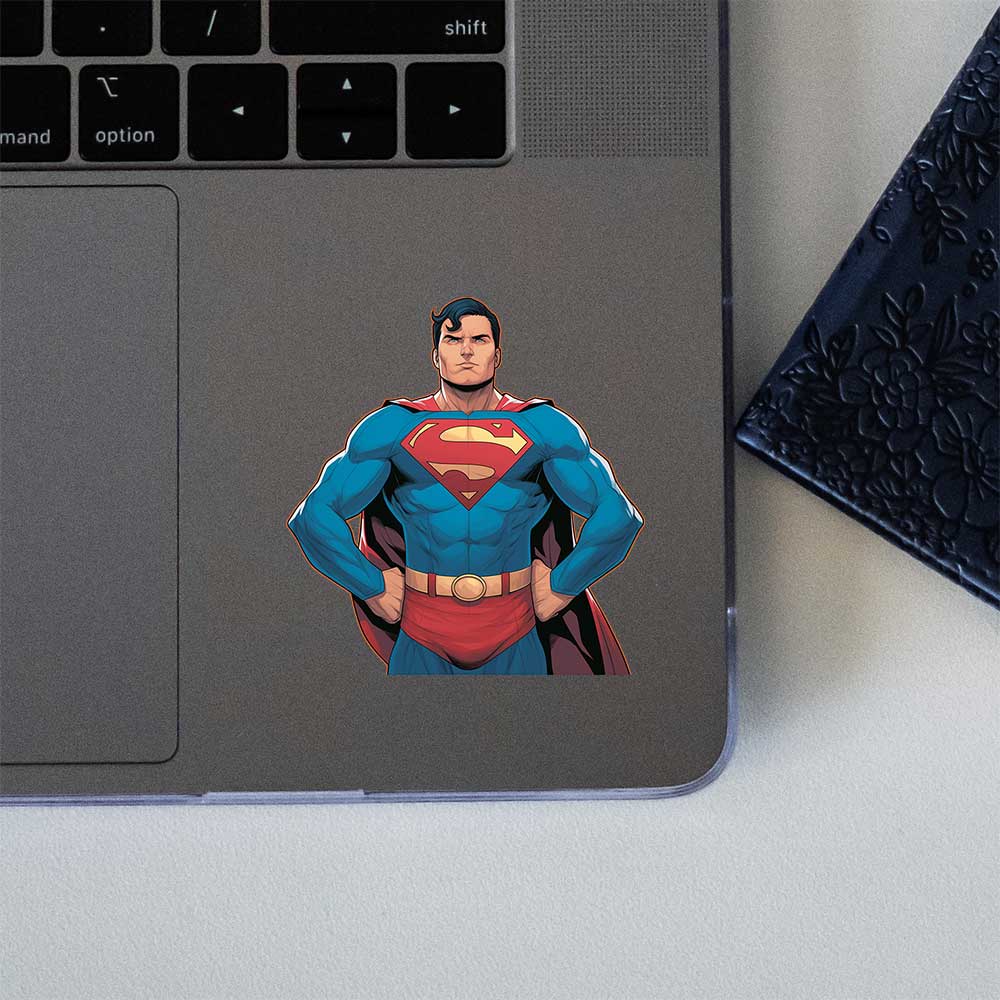 Cool Superman Superhero Sticker
