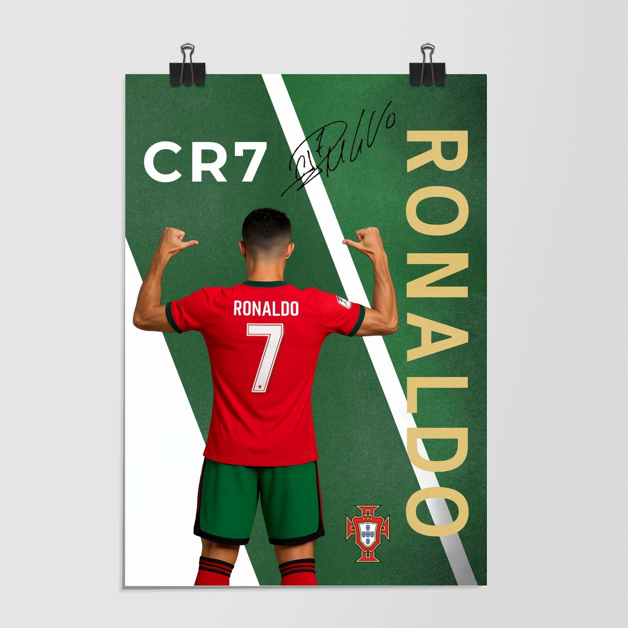 Cristiano Ronaldo White by Decalz