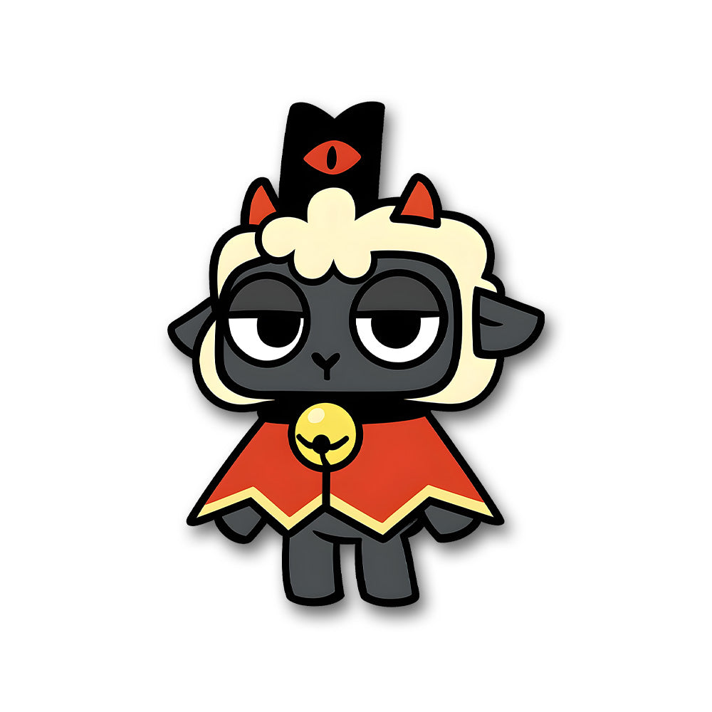 Cult Of The Lamb Character Sticker