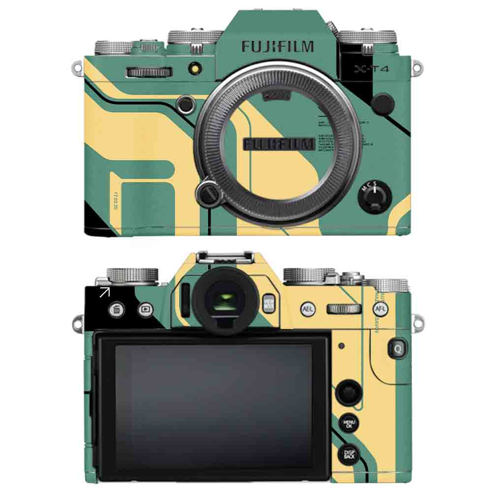 Circuit Green - Fujifilm Camera Skins