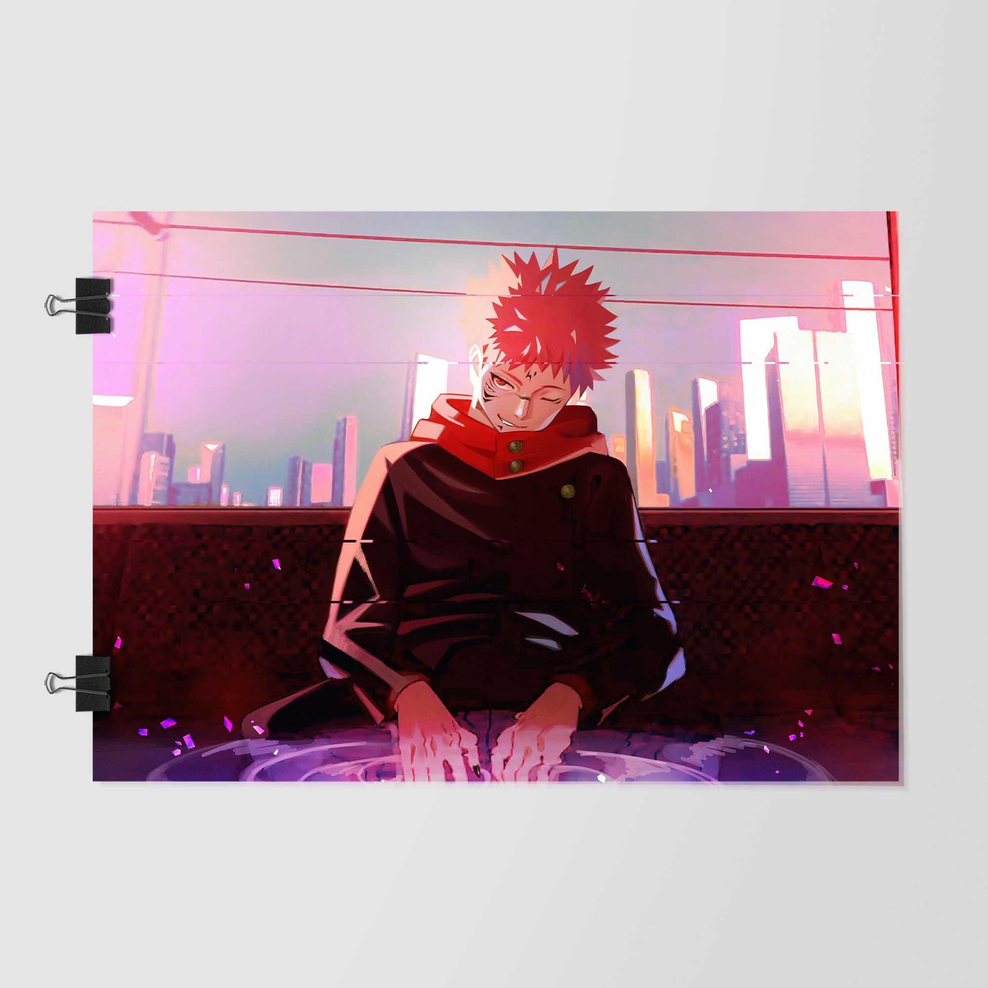 Cursed King Sunset Poster