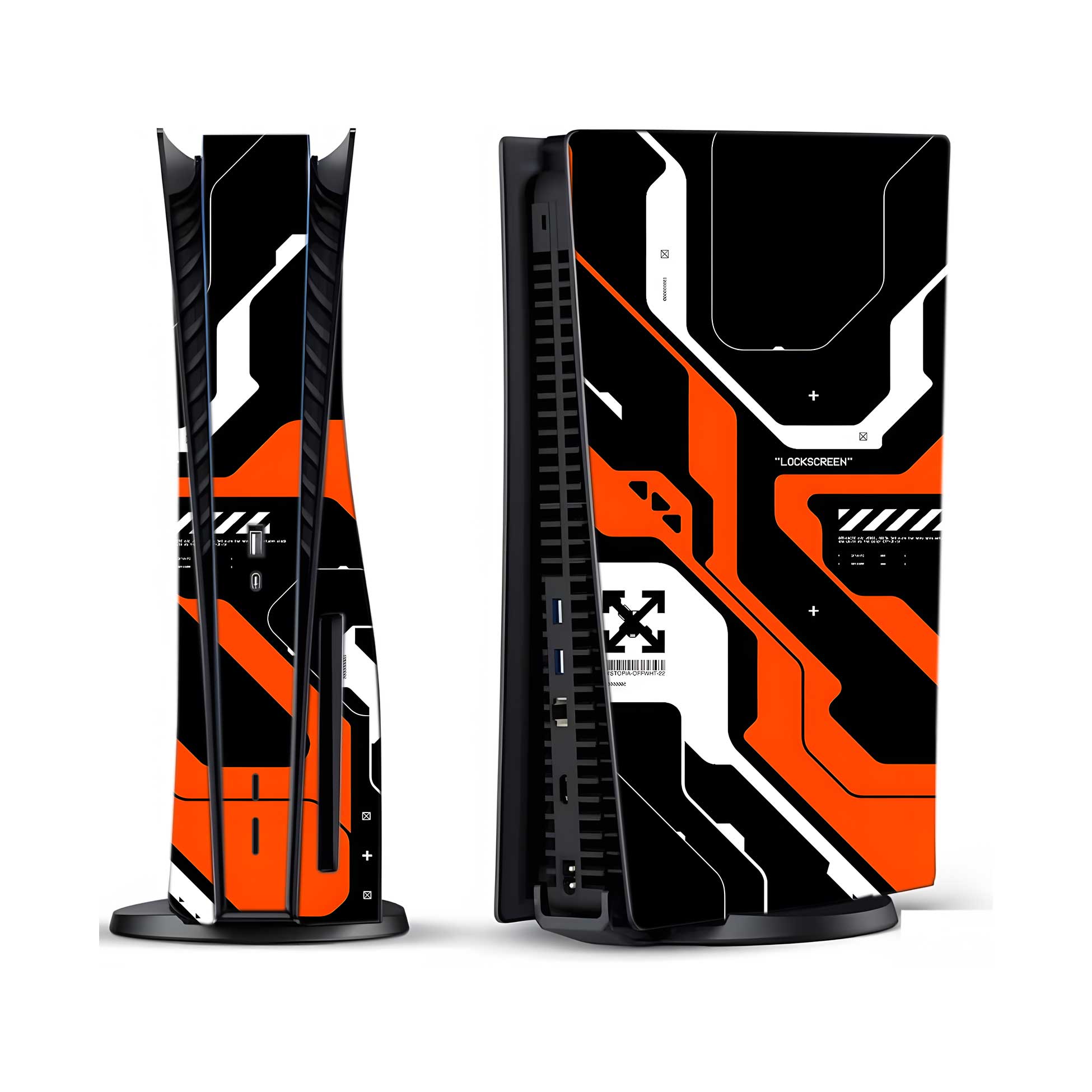 Cyber Mech Tactical PlayStation 5 Fat Skins & Wraps