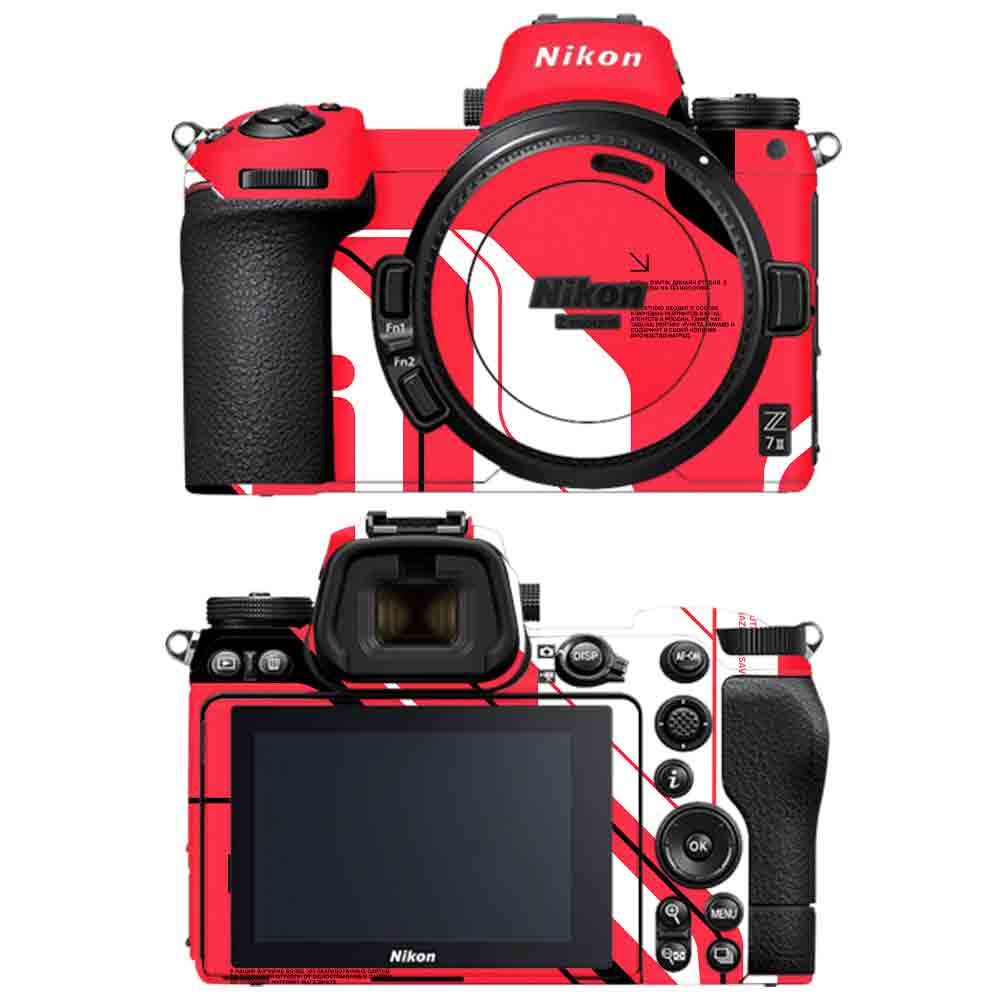 Cyber Red - Nikon Camera Skins