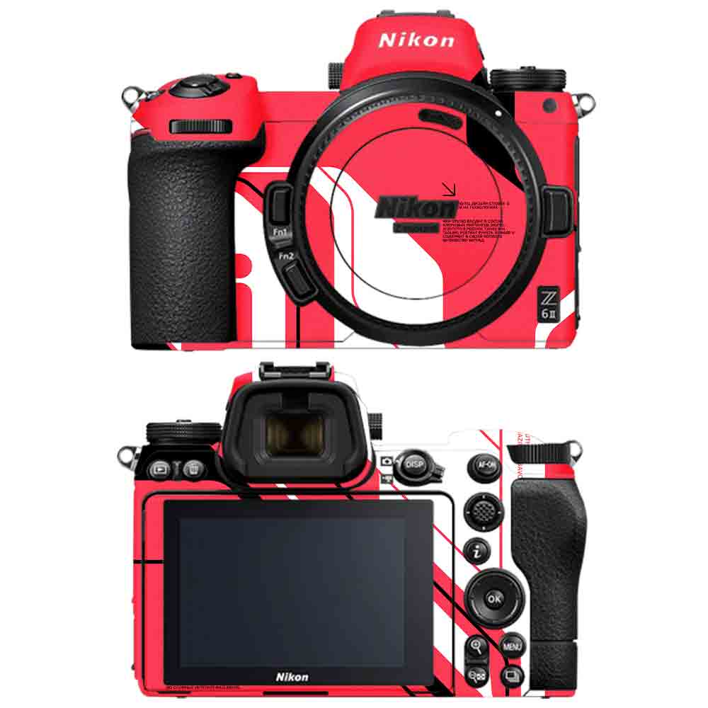 Cyber Red - Nikon Camera Skins