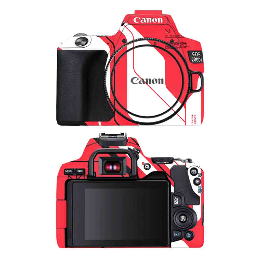 Canon 200D Mark II Camera Skins & Wraps