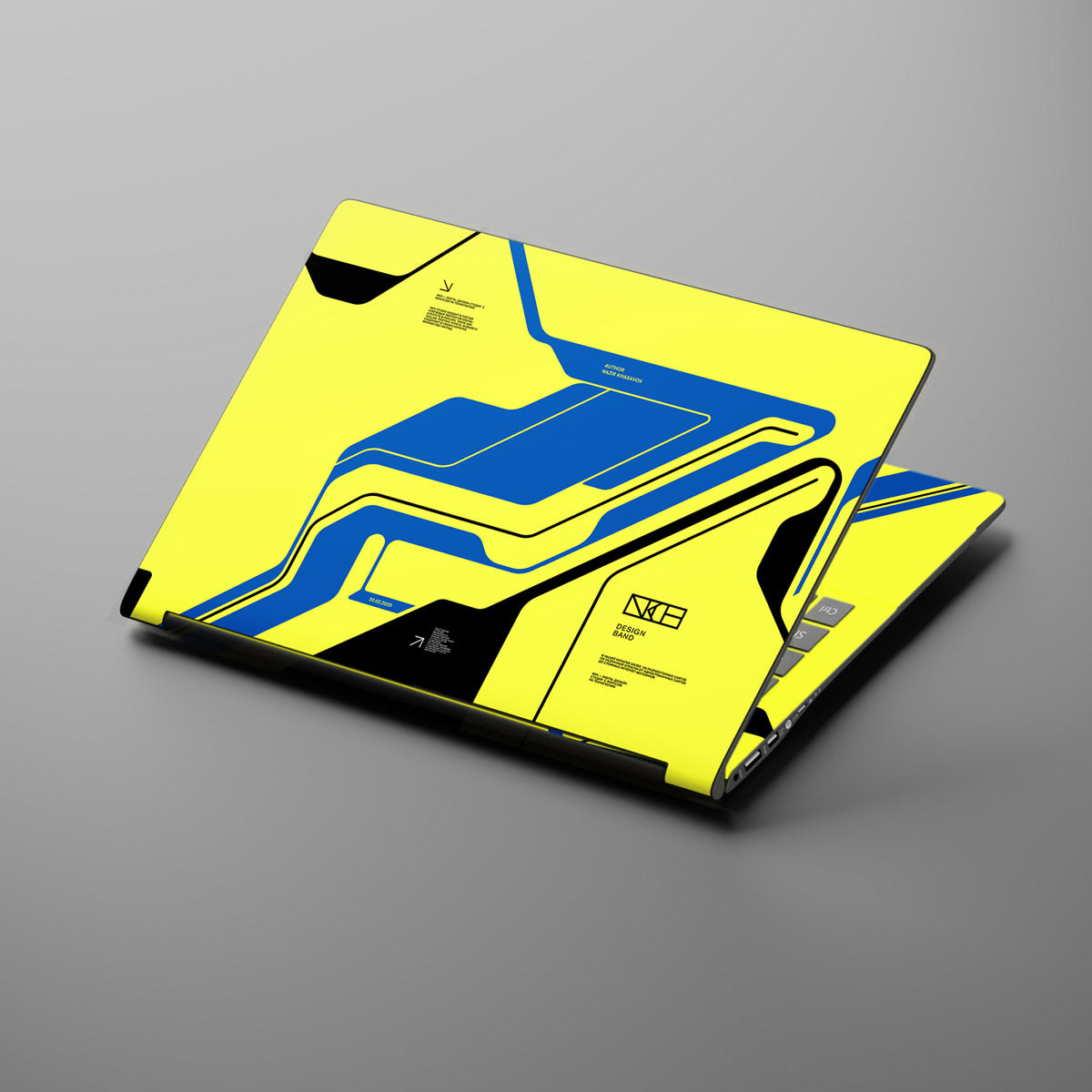 Cyber Yellow - Laptop Skins