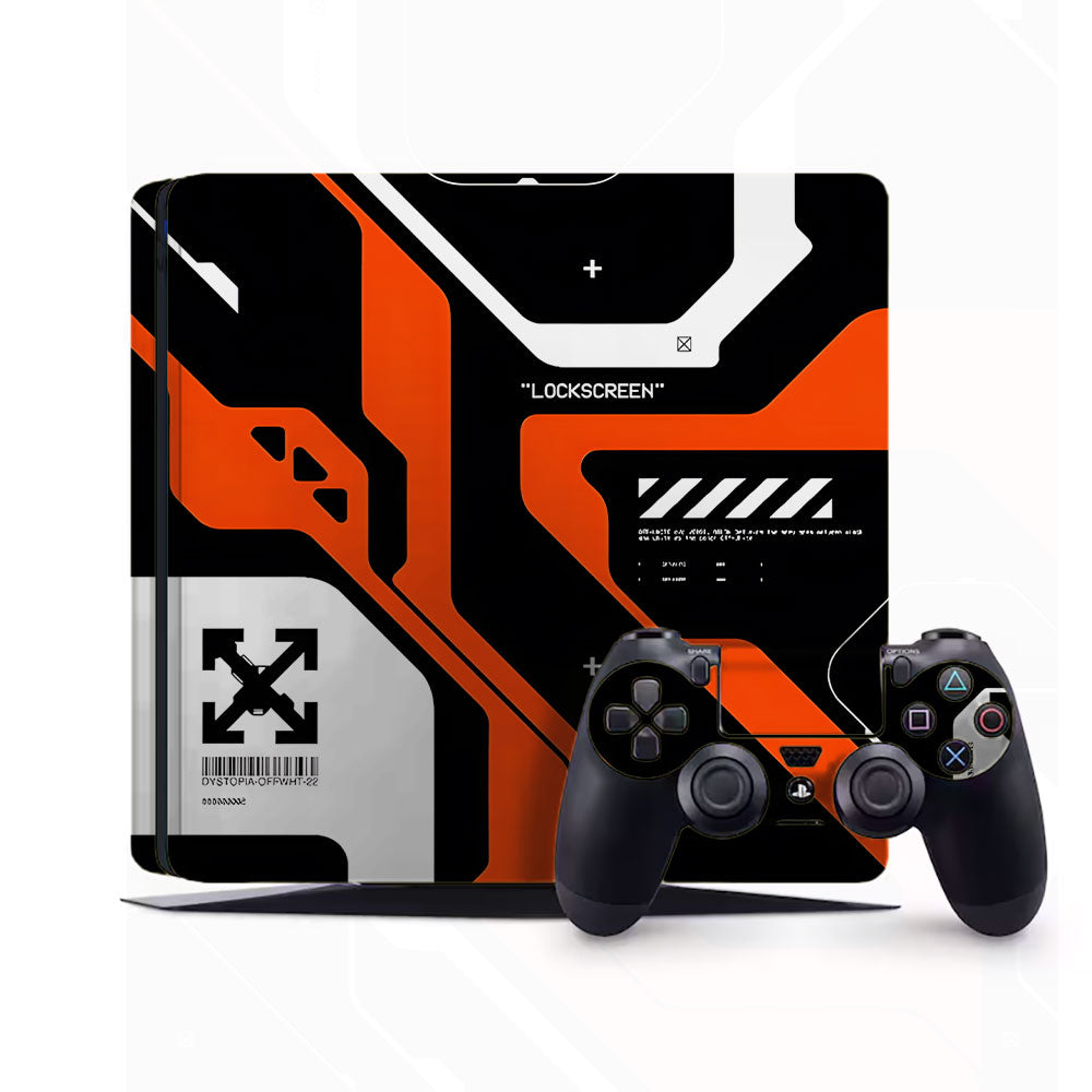 Cyber Mech Tactical PlayStation 4 Slim Skins & Wraps