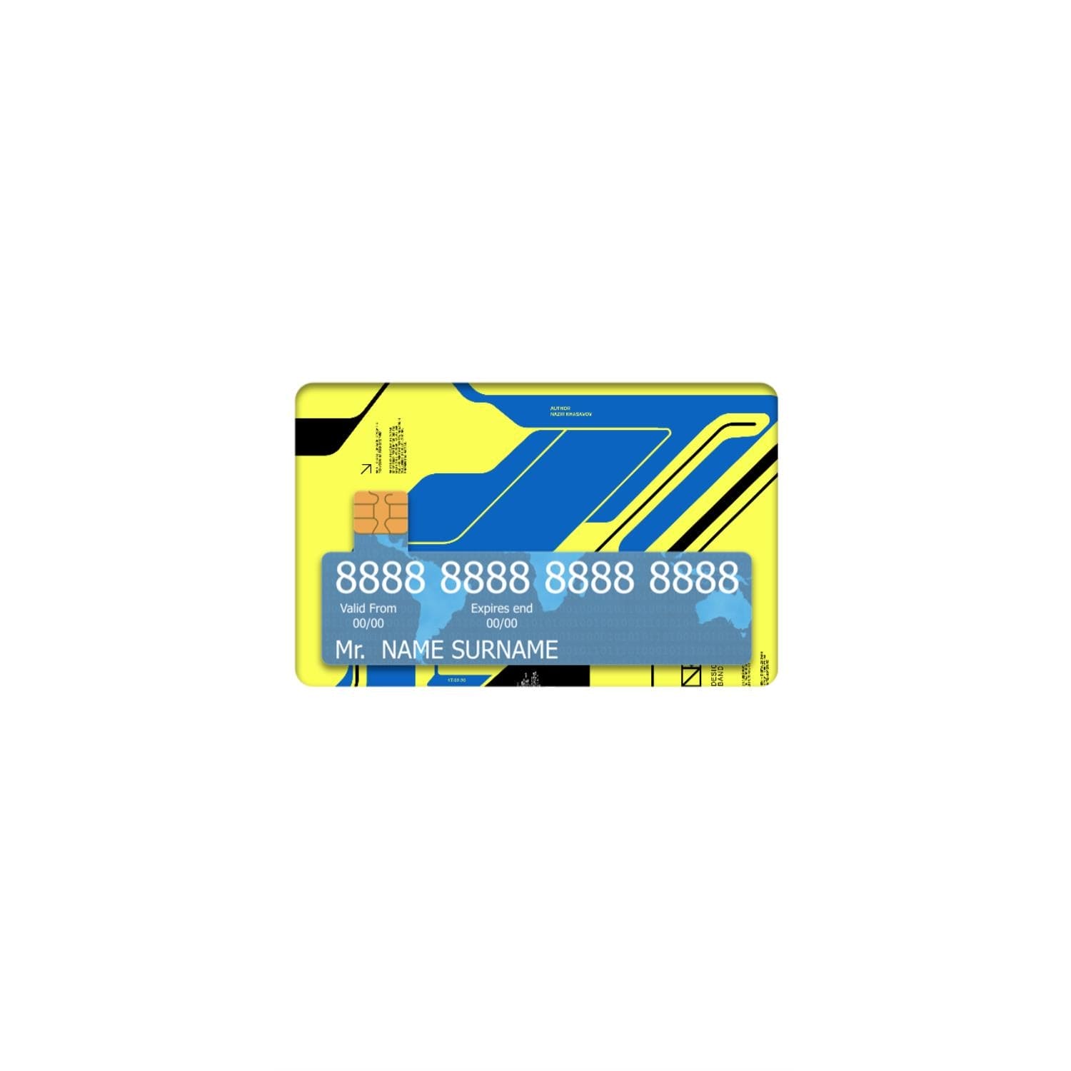 ATM Card Skins & Wraps (With Window)