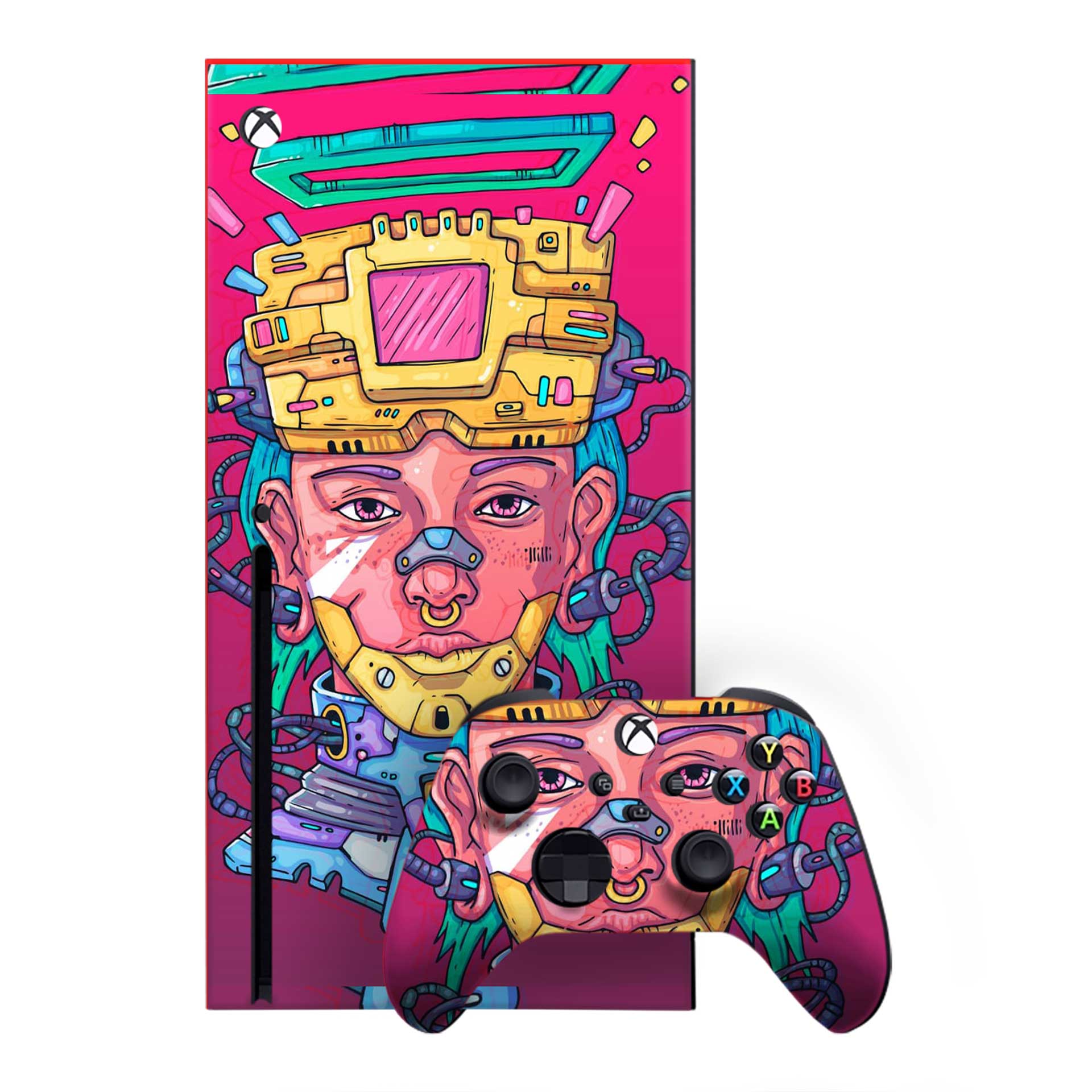 Cyberguy Xbox One X Skins & Wraps