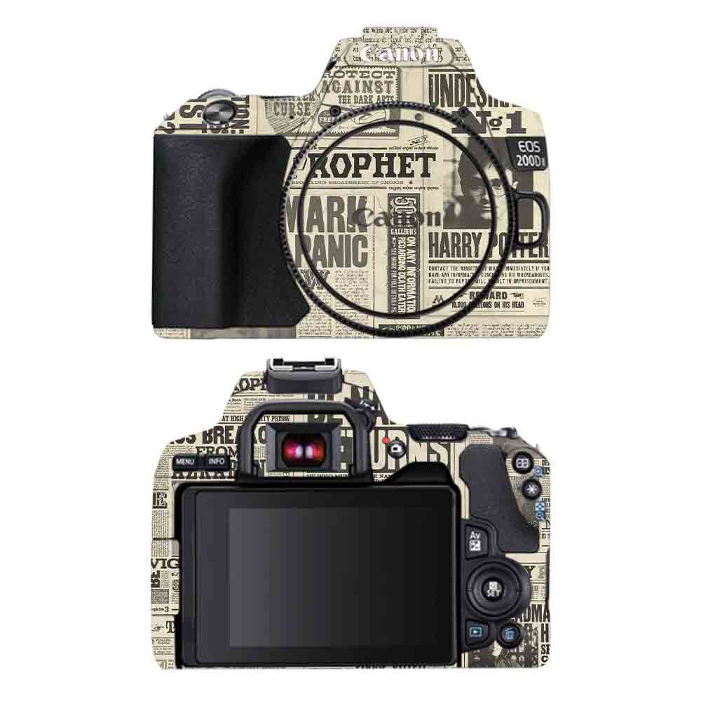Canon 200D Mark II Camera Skins & Wraps