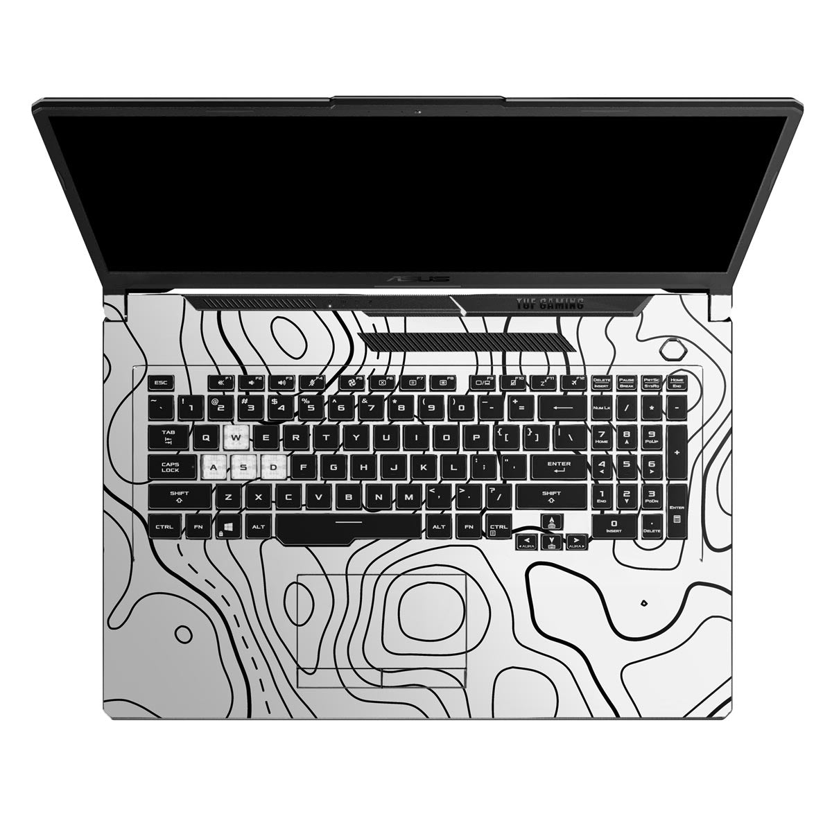 Damascus White - Laptop Skins