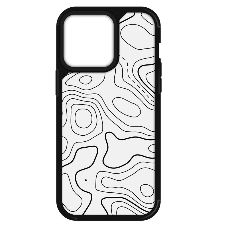 Damascus White printed case